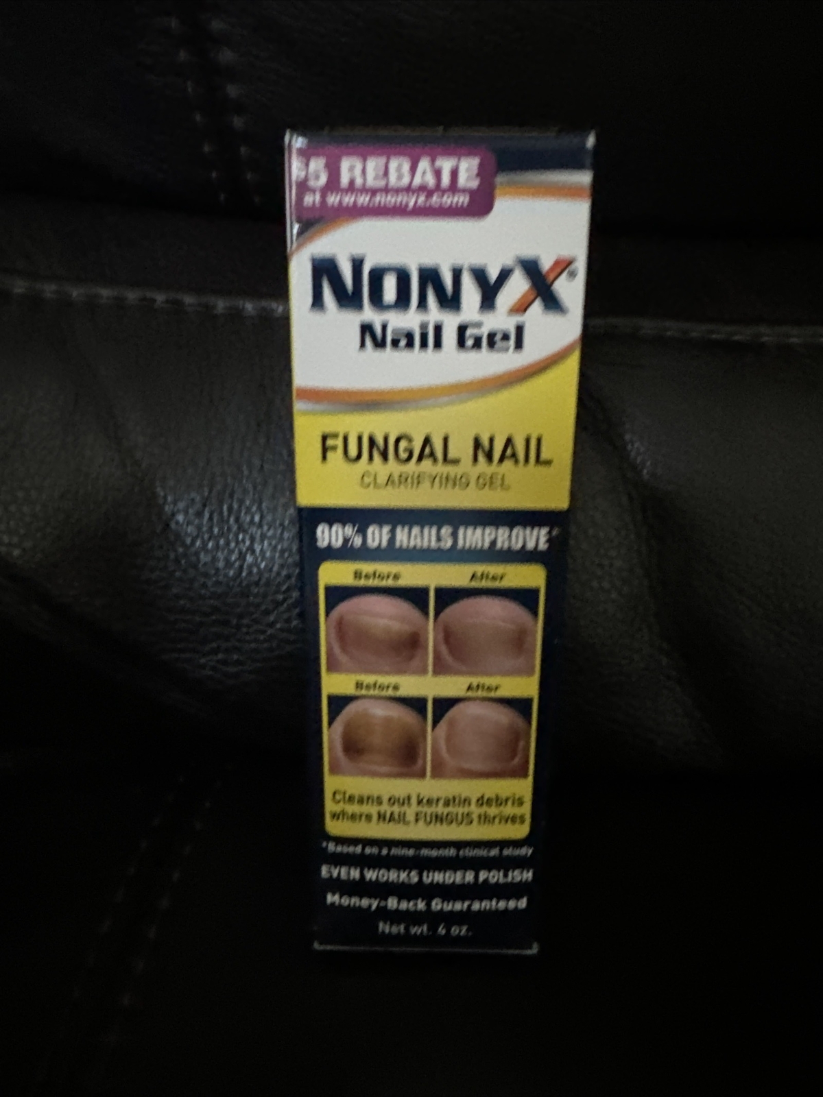 NonyX Nail Gel Treatment. 4oz 6 month supply SU Seller Fungal Nail Clarifying