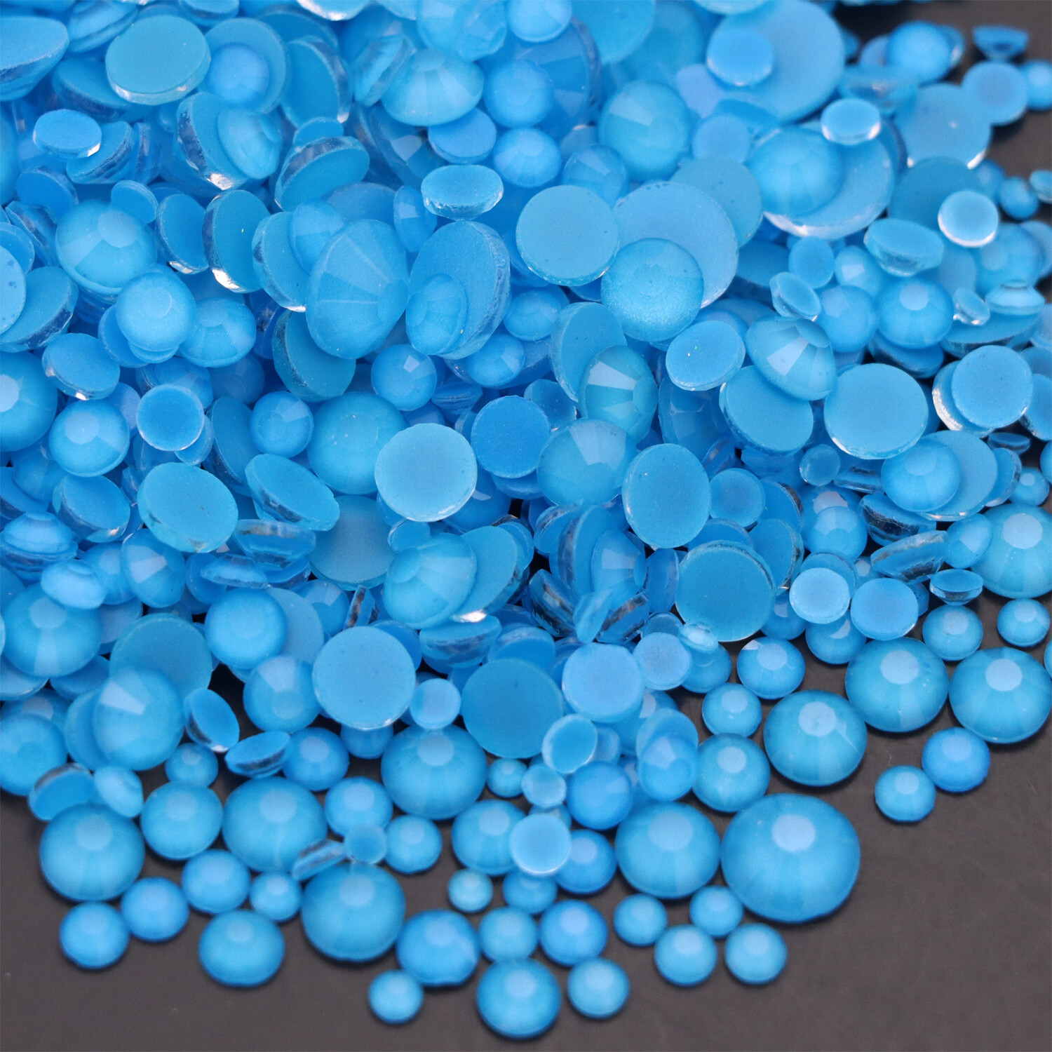 Neon Rhinestones Non Hotfix Flatback Stones Luminous Fluorescence Crystals