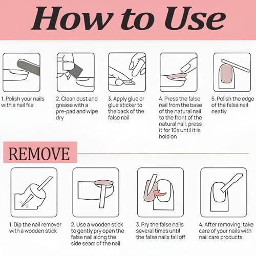 Medium Almond Press on Nails 3D Cat Eye Fake Nails Irregular Gilded Almond-M9