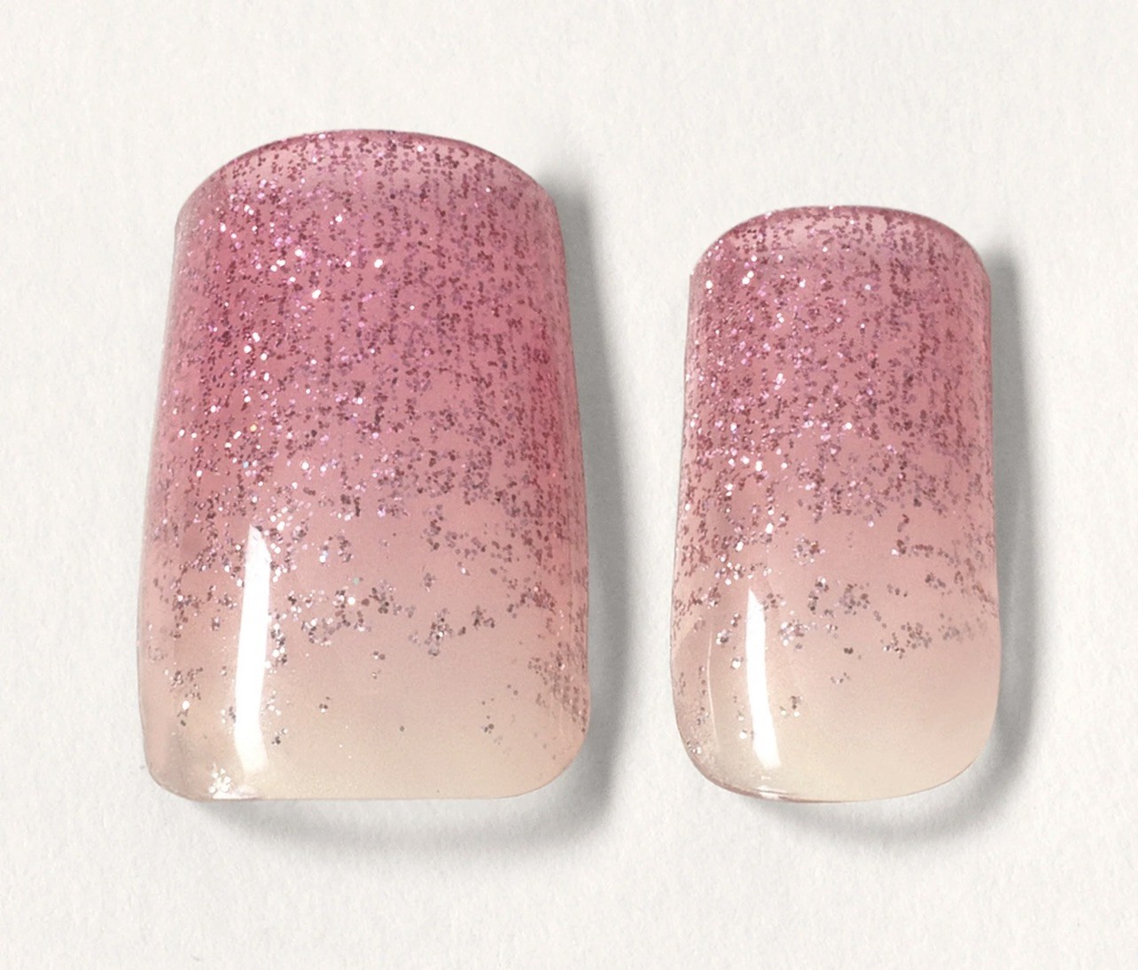 Mylee Gel Nail Wraps [Pink Stardust] 20 Pre-Cured Gel Stickers Free postage