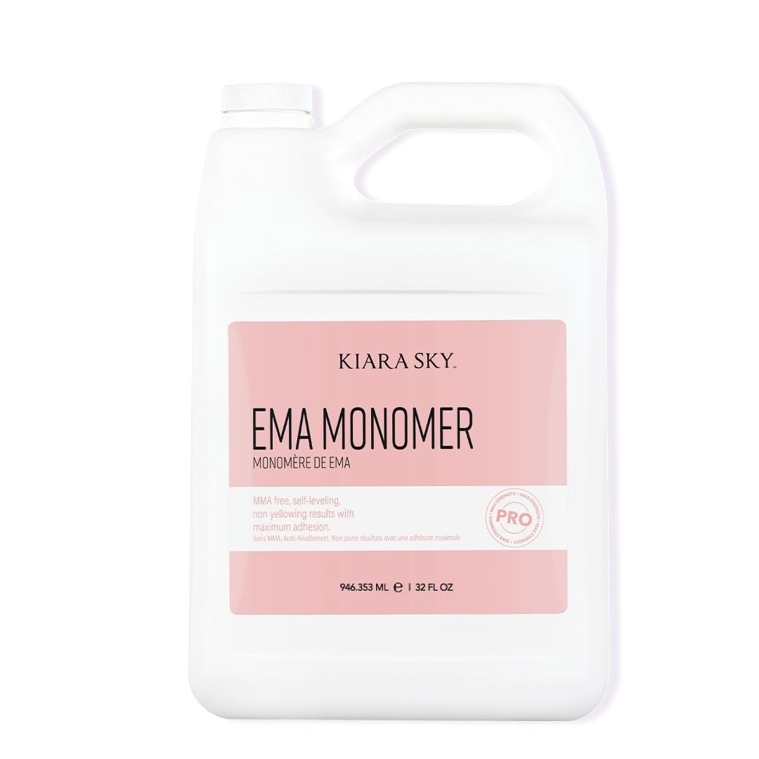 EMA Monomer 32 Fl Oz – Advanced Non-Yellowing Acrylic Nail Liquid for Perfection