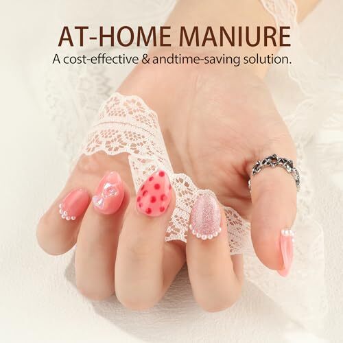 Extra Short Almond Nail Tips 216 Pcs Pre-Filed Full Cover Soft Gel x XS Almond