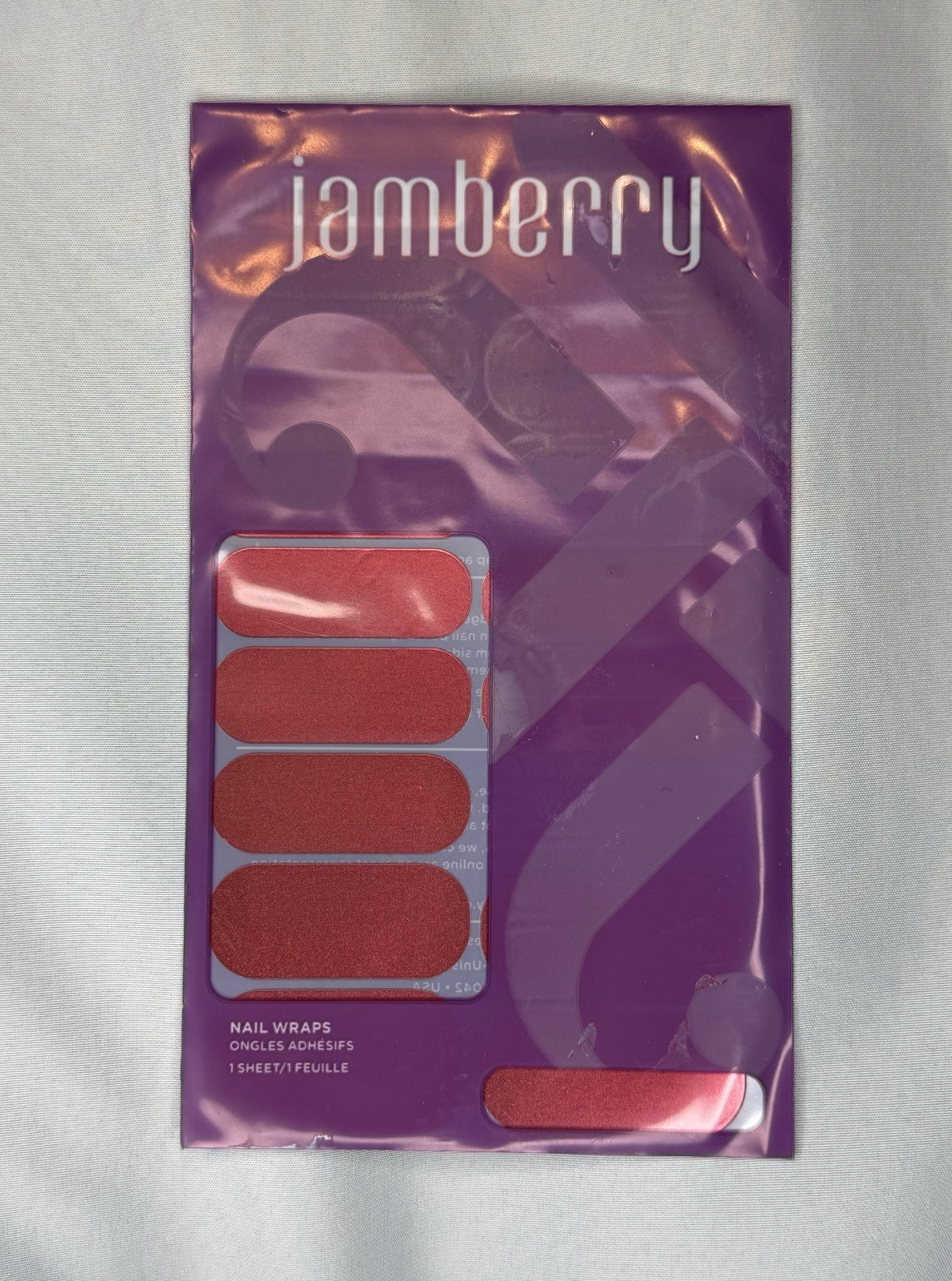 Jamberry Mini Heater NIB & Lot Of 7 Full Sheets + 1 Partial Sheet Of Nail Wraps