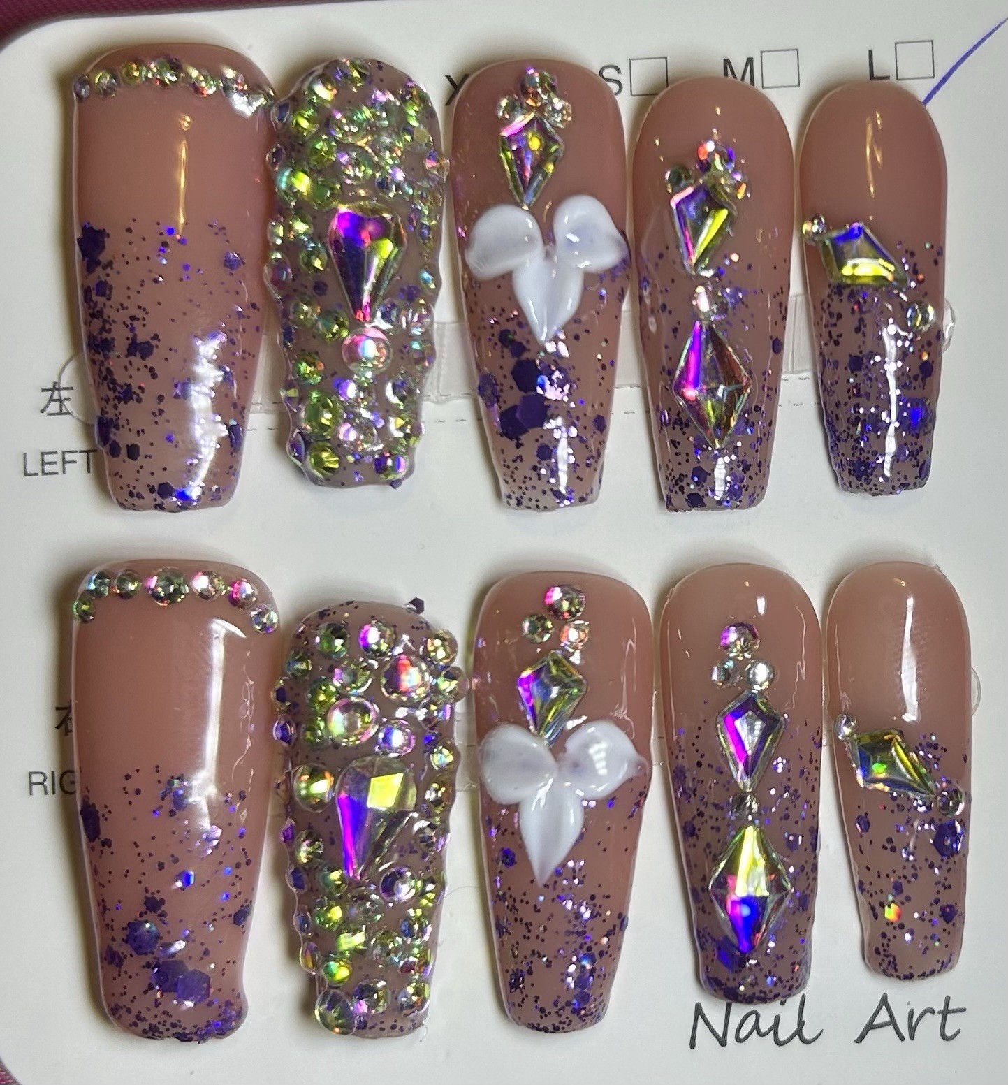 Acrylic Press-On Nails