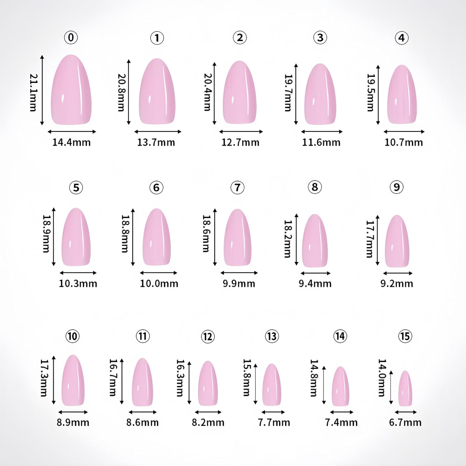 Cat Eye Press on Nails Short – Light Brown Press on Nails Almond Shape, Glitter