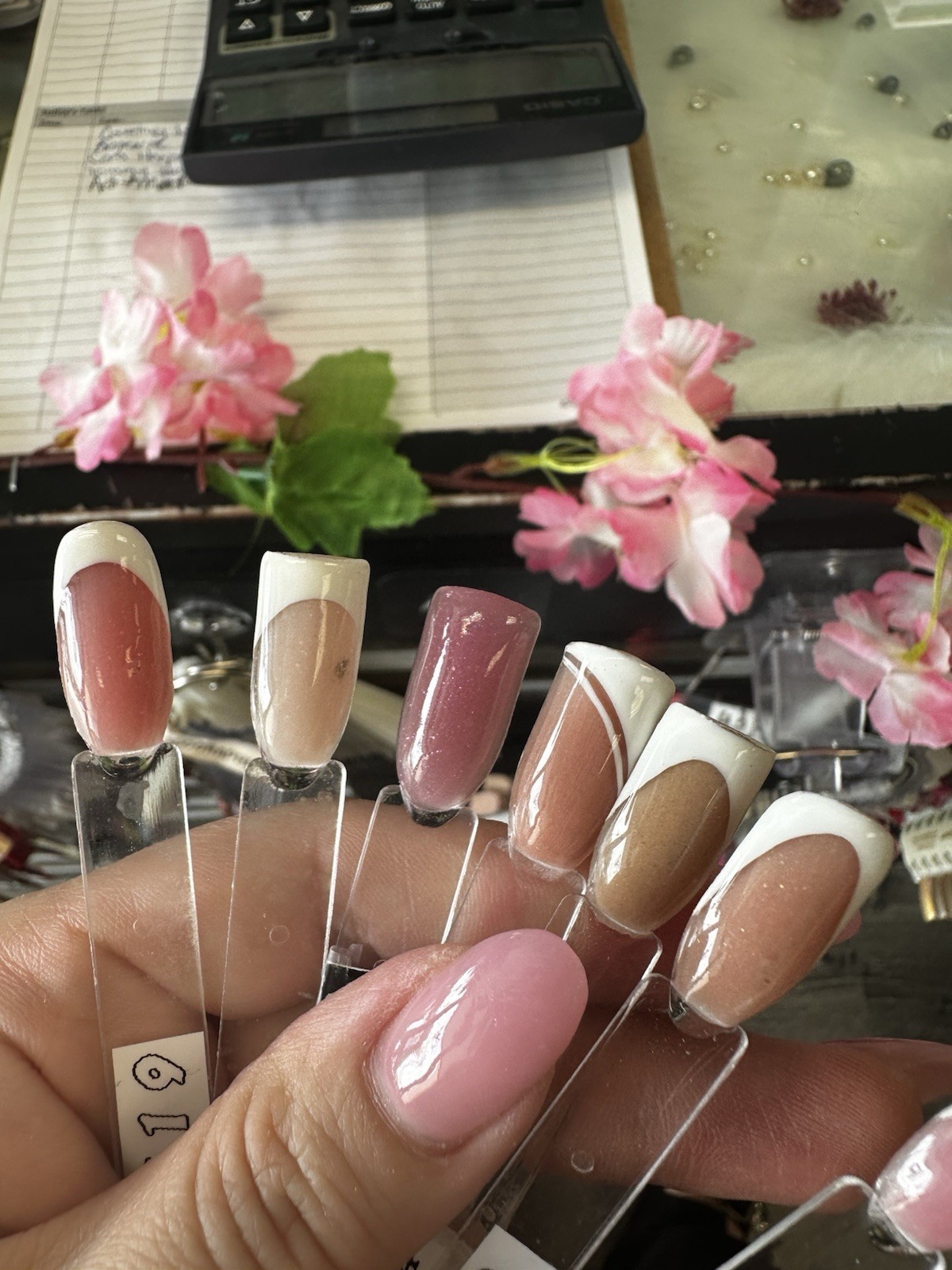 4oz powder acrylic cover nude pink and natural pink for French or where alone