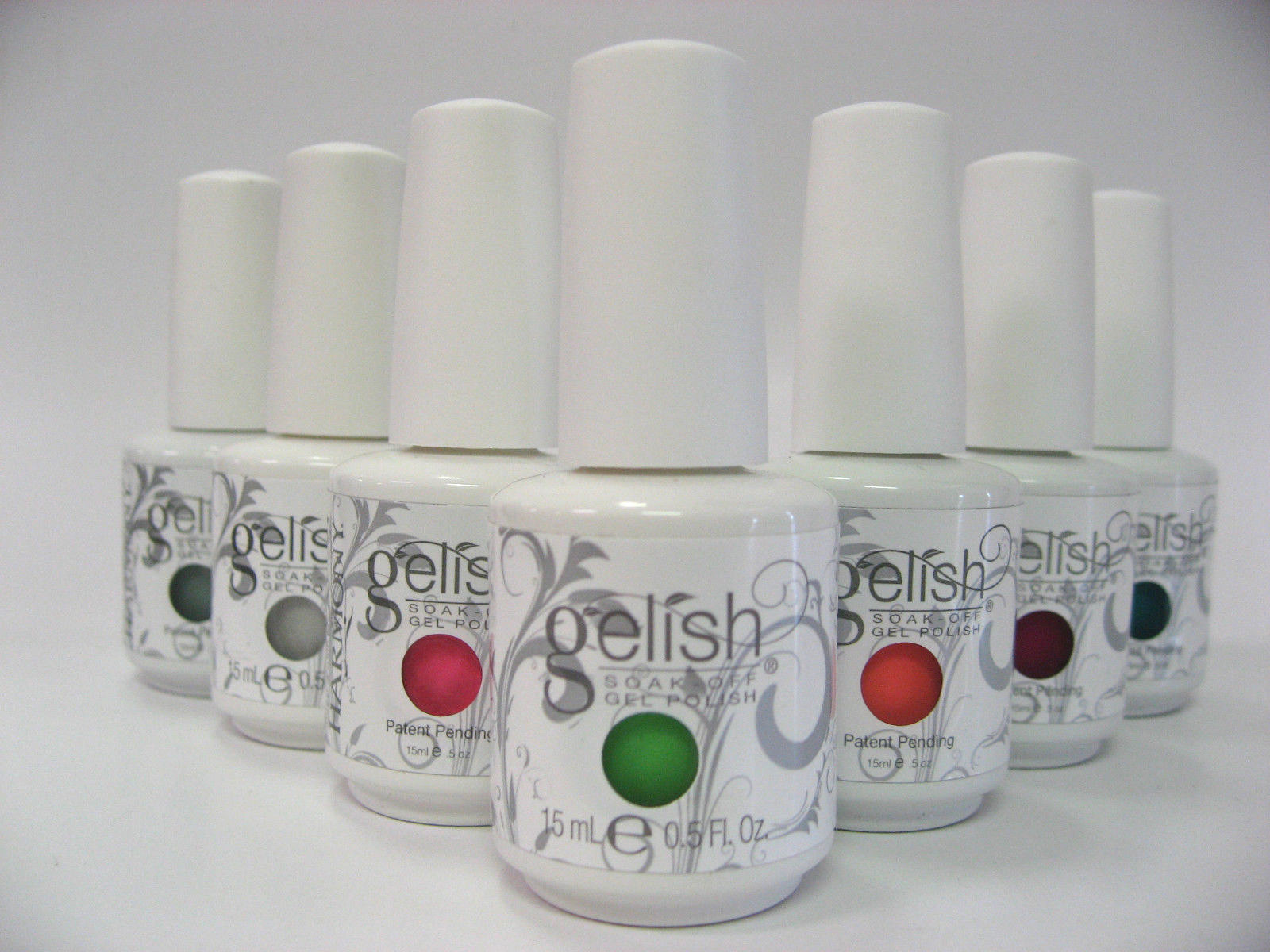 Nail Harmony Gelish Soak Off 1060-1062,1600-1626,1852-1876 2-8%* 3–12%* 4–16%