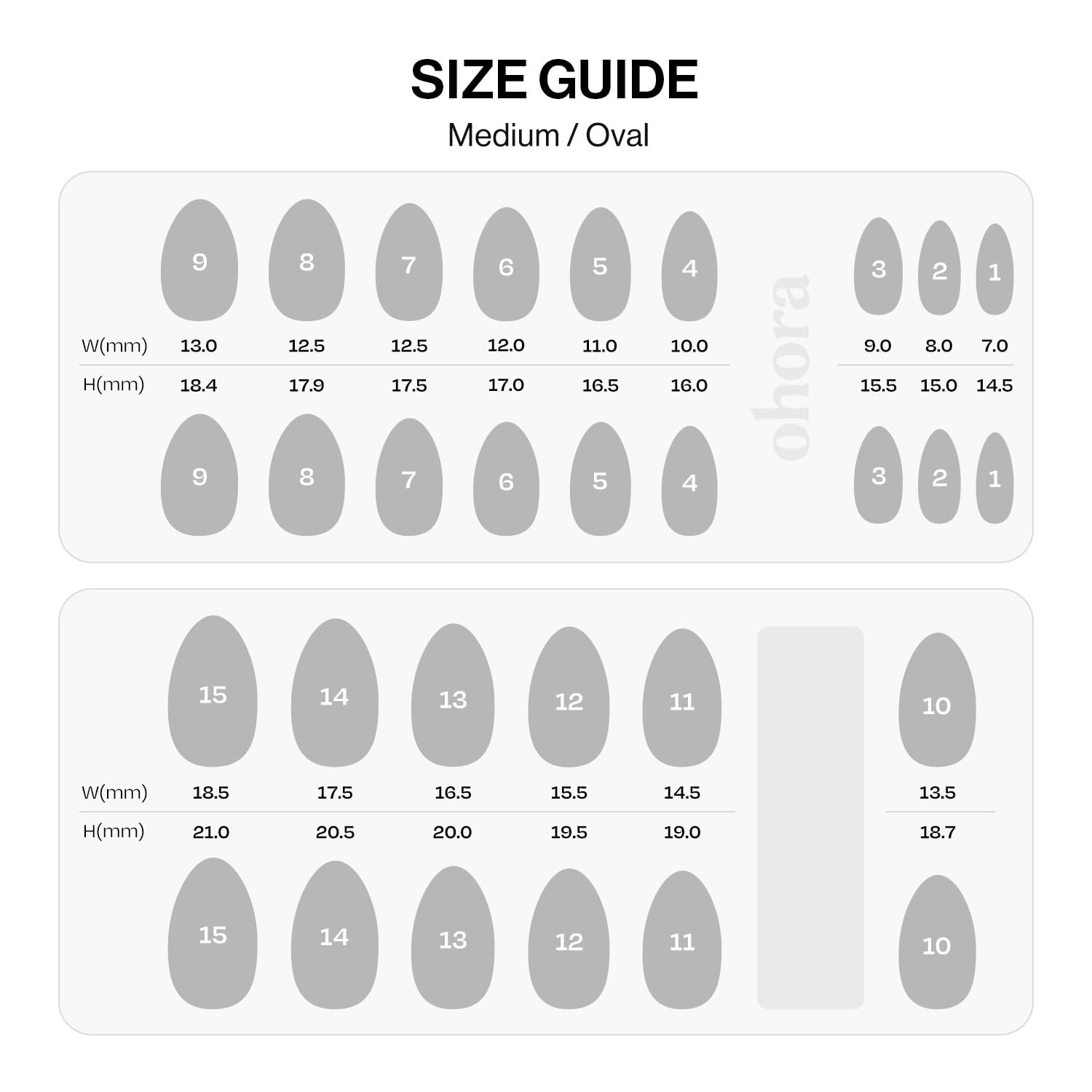 ohora Gel Press On Nails | Pink, Chrome Dot, Medium Oval | Glazed Dot | Salon…