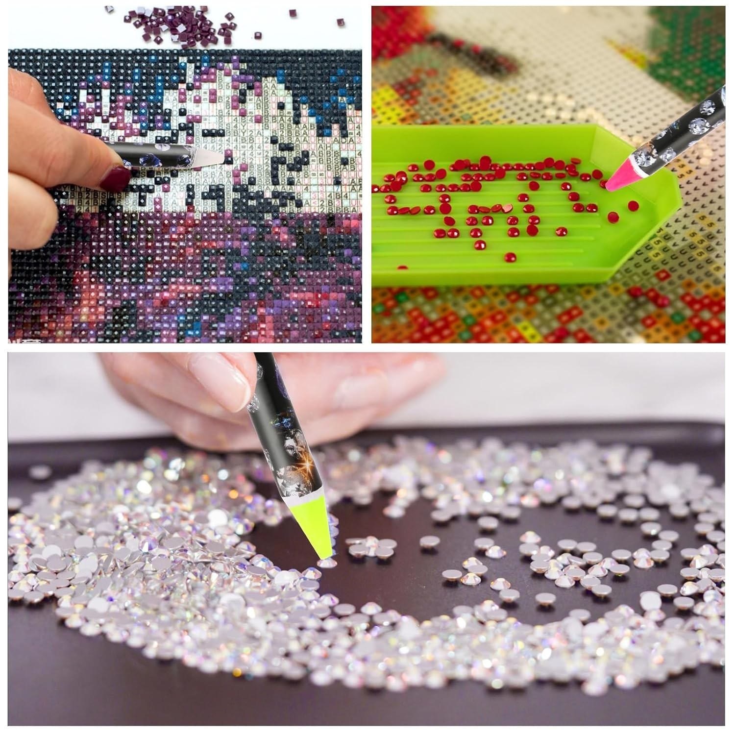 Self-Adhesive Rhinestone Picker Tools – Ideal for Effortless Nail Art & Crafts