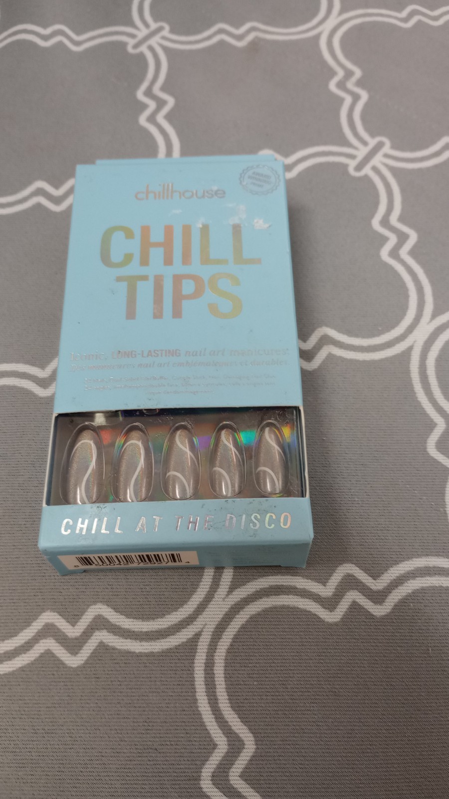 Chillhouse Chill Tips Press on Nails – Chill at the Disco NEW