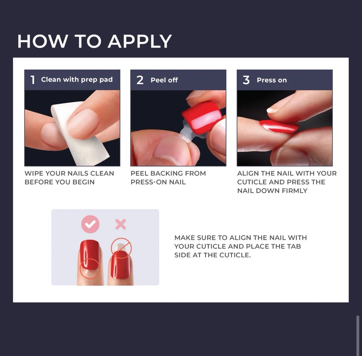 imPRESS Press On Nails – Limited Edition – New – Black – Short – Wider Fit