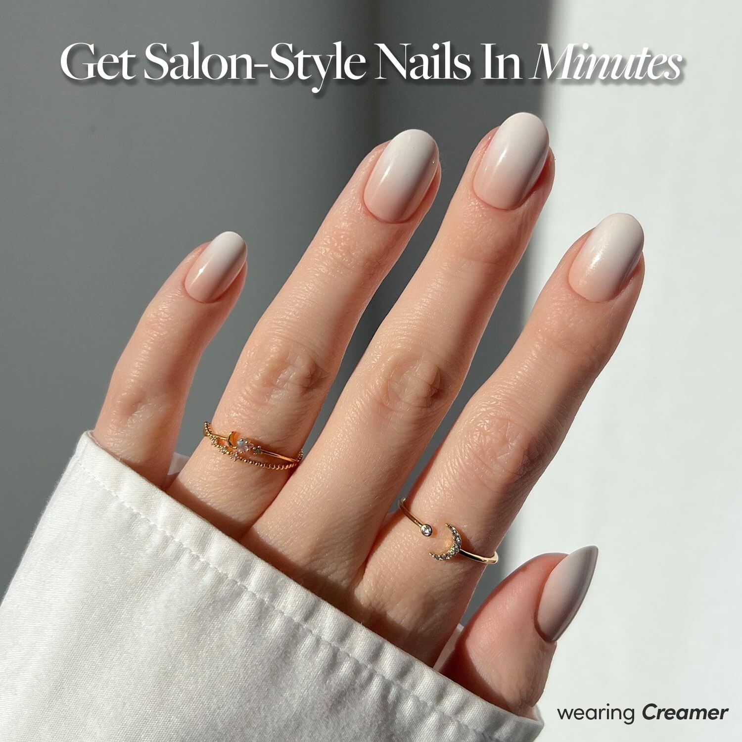 Vegan Brush-On Nail Glue with Travel-Friendly Size for Easy Applications