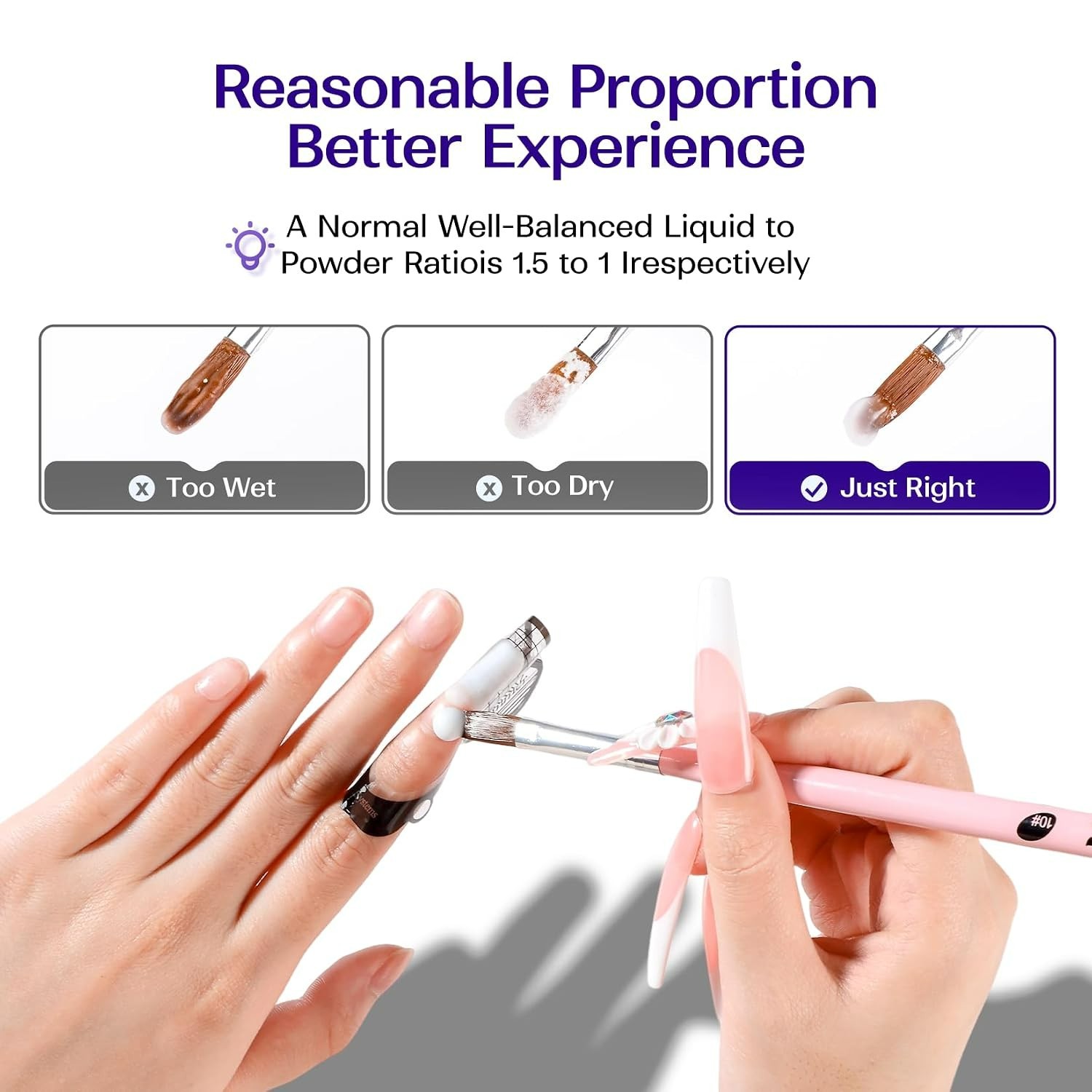Professional Acrylic Nail Liquid 8oz – Safe, Low Odor & MMA-Free for Home Use