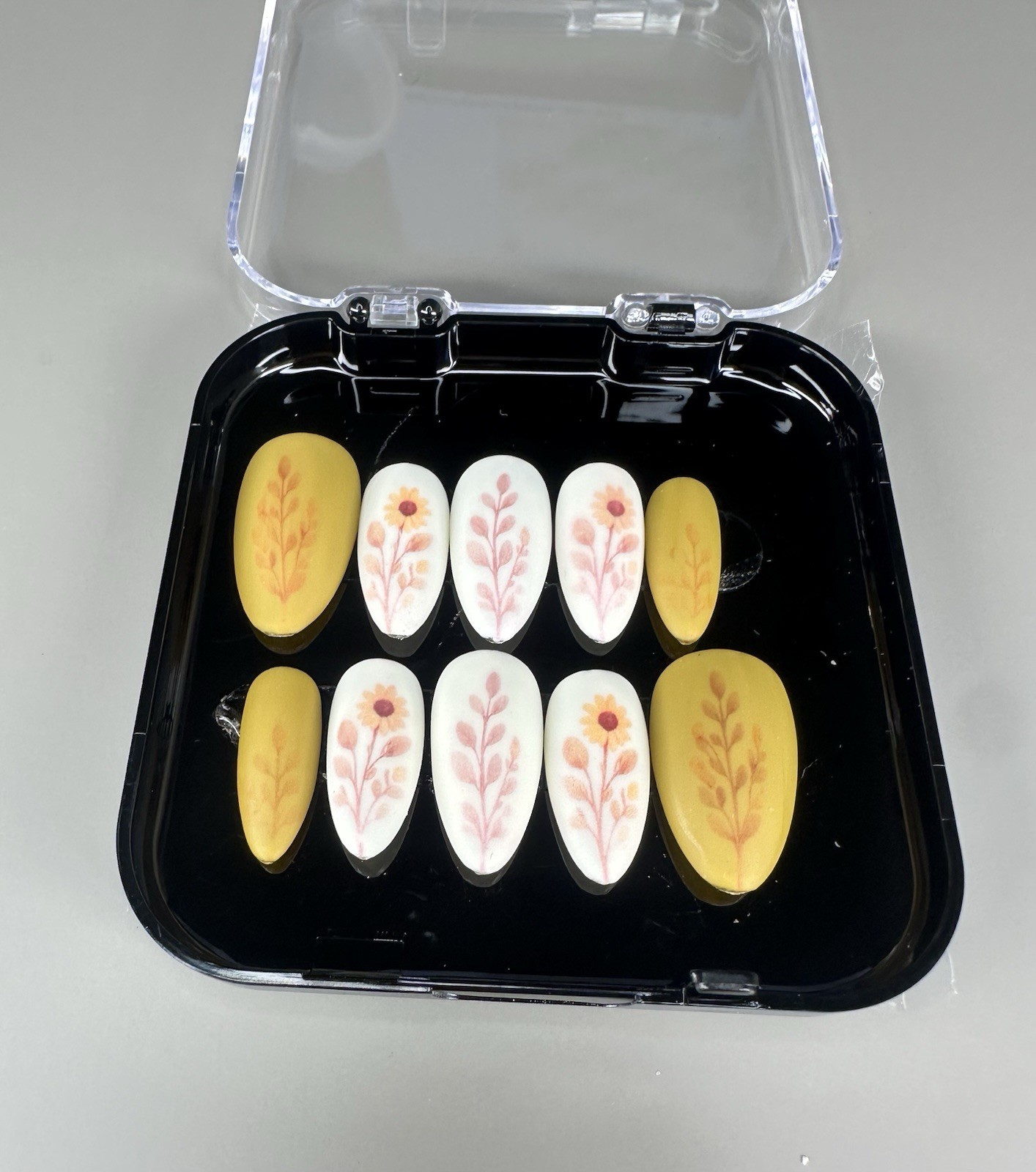 Handmade Almond Press On Nails