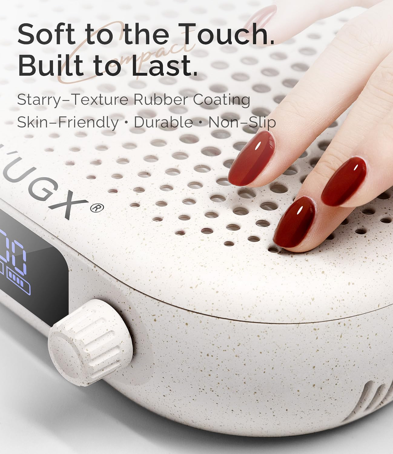 L’UGX Rechargeable Nail Dust Collector Profesional – Compact Dust Collector Nail