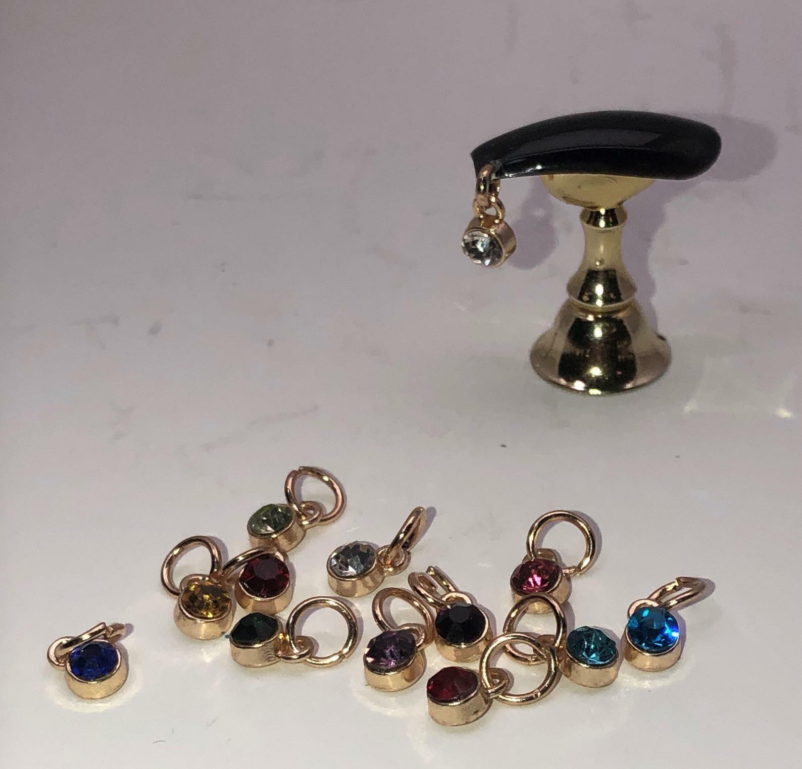 Nail Piercings, Nail Jewelry, Nail Gems, Nail Charms
