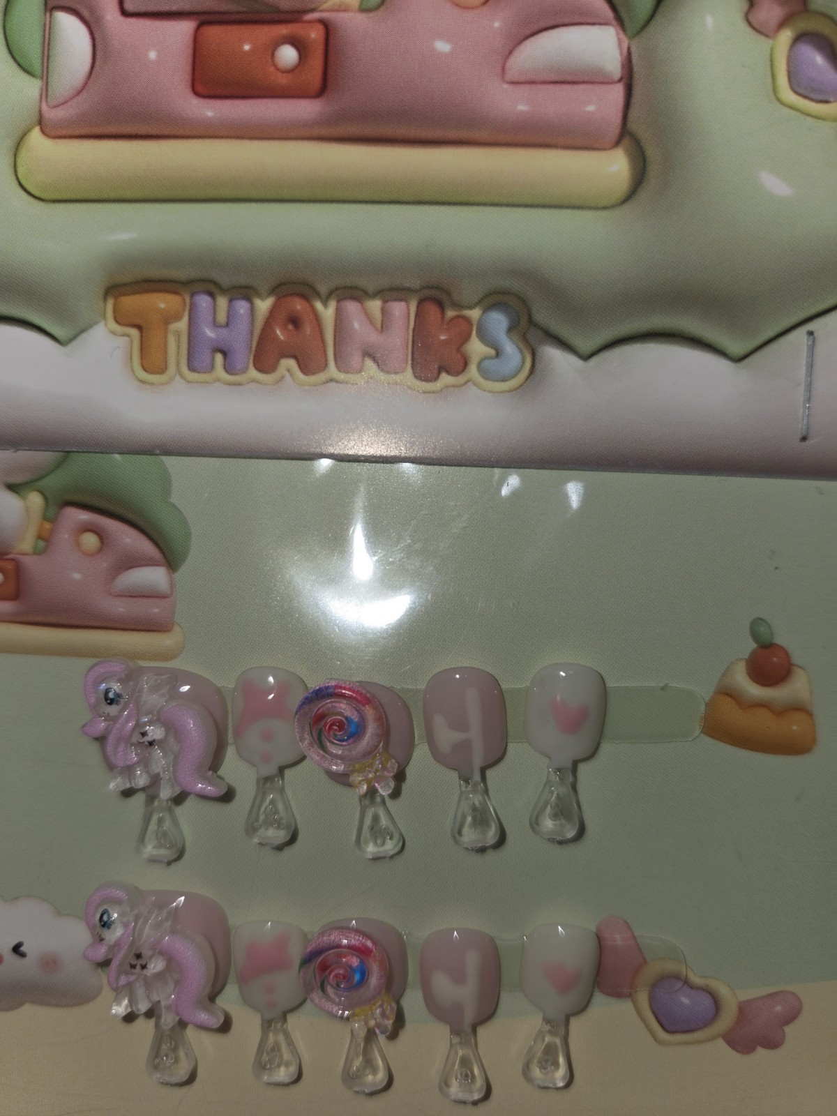 Press On Nails Bundle Of 8 Children’s nail sets great parties summertime fun