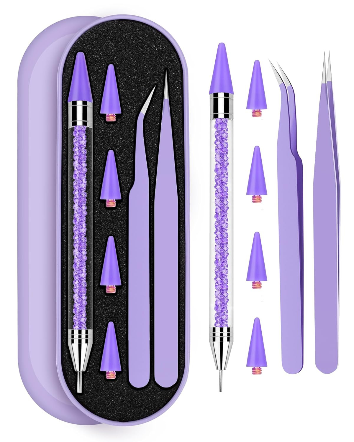 Rhinestone Picker Tool Set,Rhinestone Applicator Tool,Rhinestone Picker Dotting