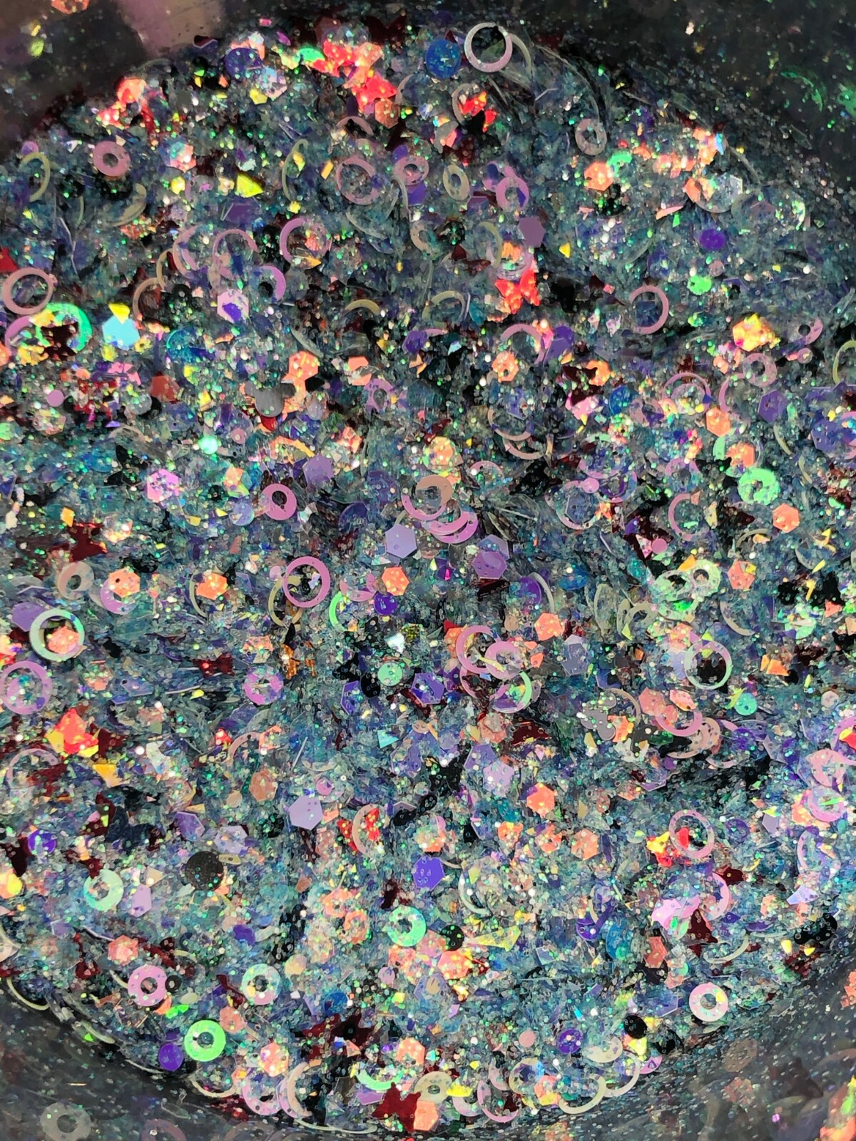 Glitter Mix Night Butterfly IN THE SEA acrylic-gel-nail-art-winter USA seller