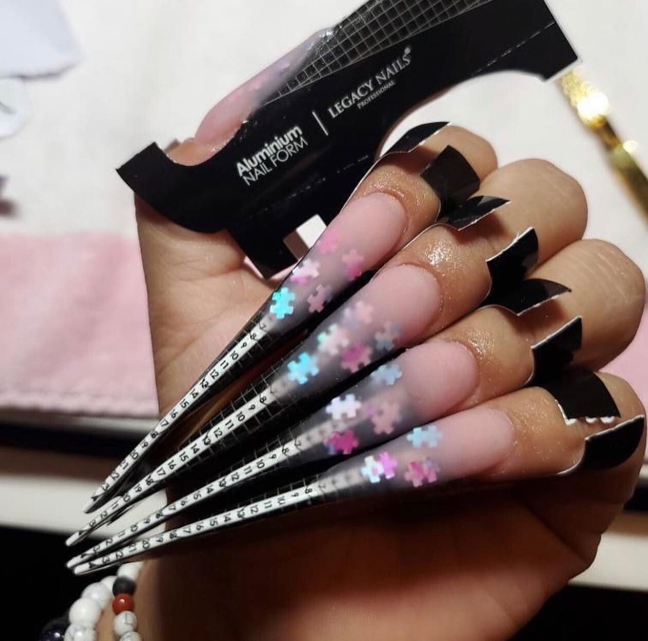 ALUMINIUM NAIL SCULPTING FORM-300 UNITS