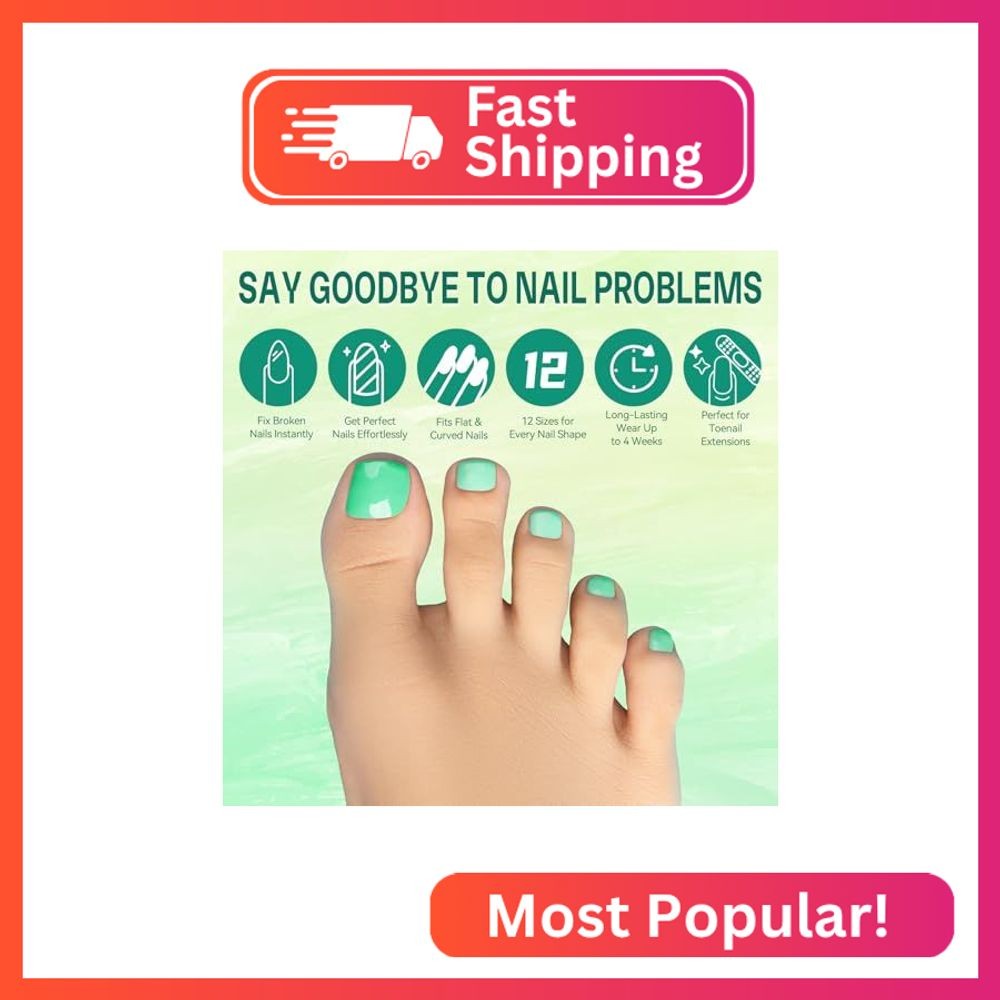 240PCS Polygel Nail Forms for Toes, Reusable Dual Forms for Poly Extension, Full