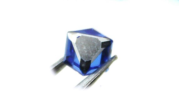 5pcs New 3D Colorful Rhinestone Crystal Cube Nail Art DIY Decorations