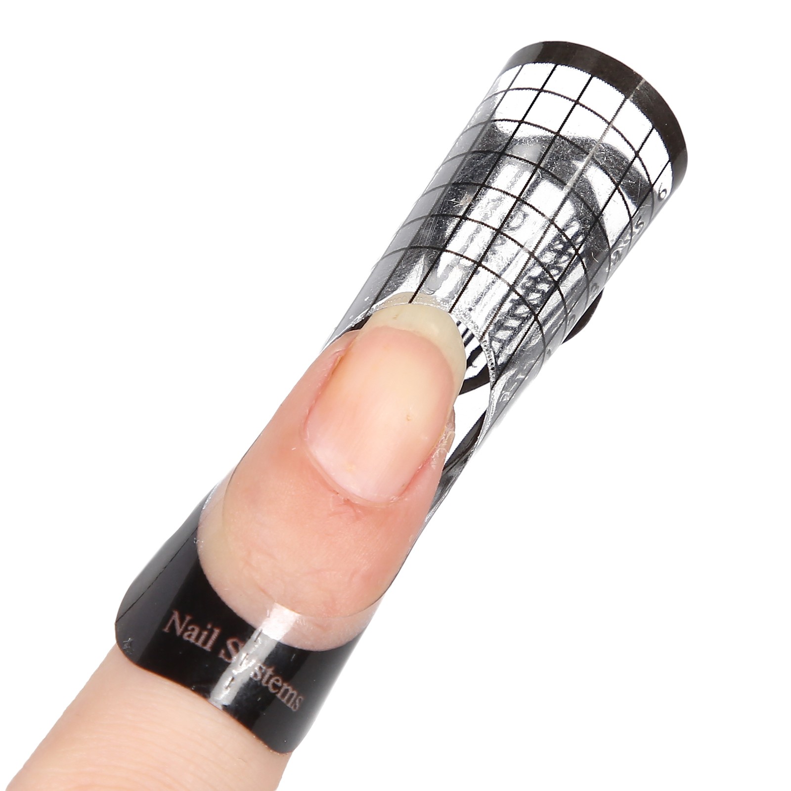 500pcs Nail Forms SelfAdhesive Nail Extension Sticker PVC Decoration Nail Art