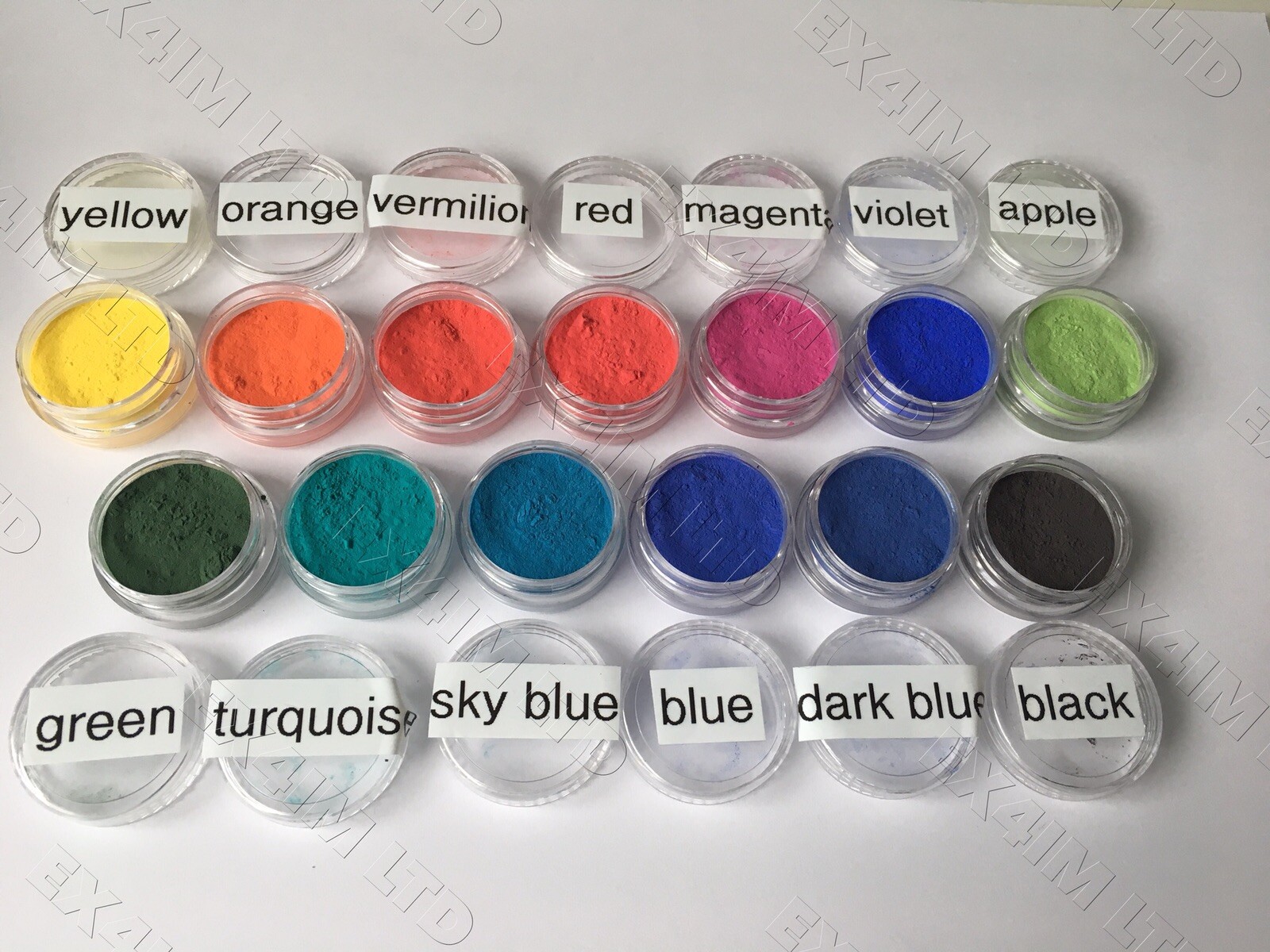 Thermochromic Pigment Thermal Colours Change Temperature Nails Powder 31 degree