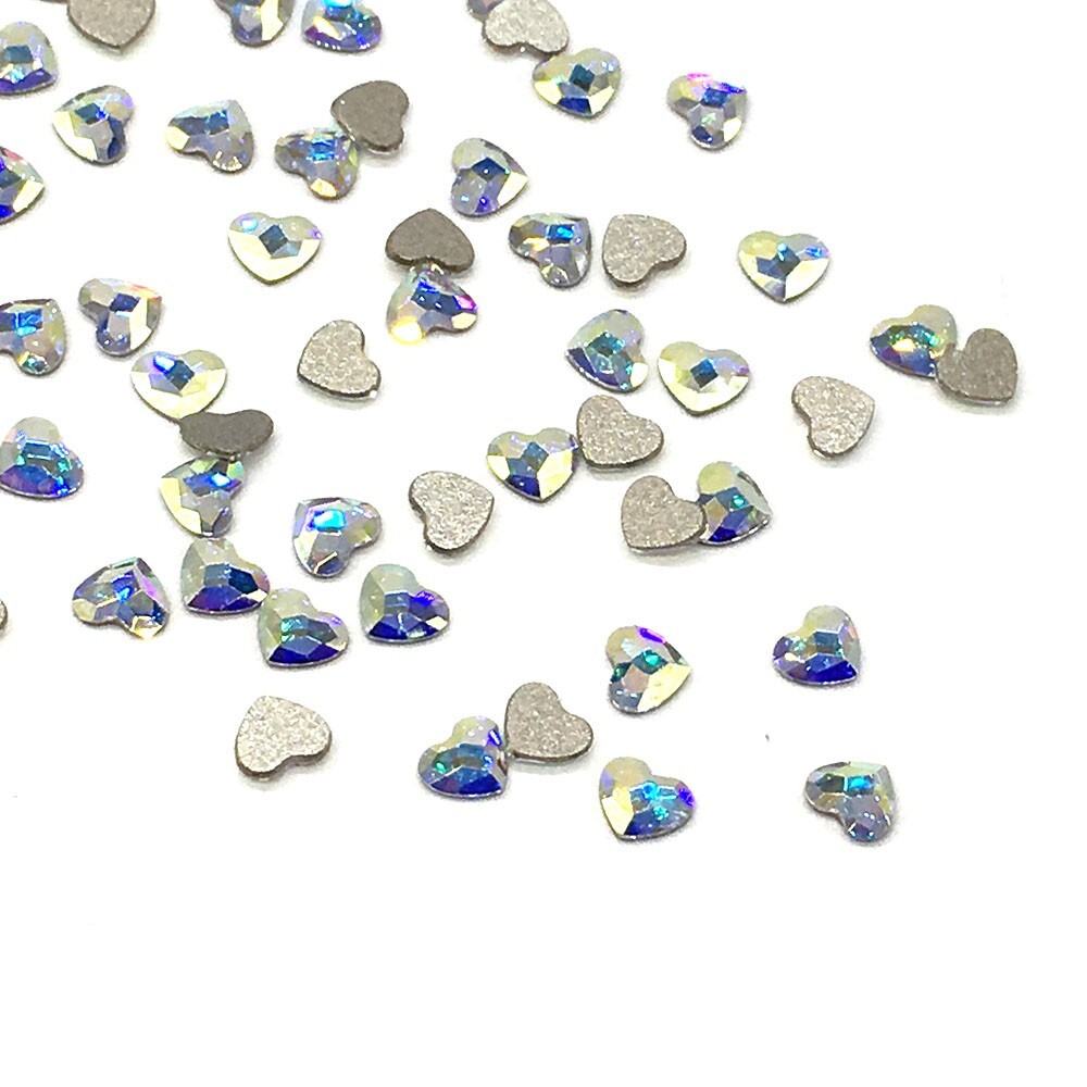 Swarovski Flatbacks No-Hotfix Rhinestones CRYSTAL AB (001 AB) “Pick Your Shape”