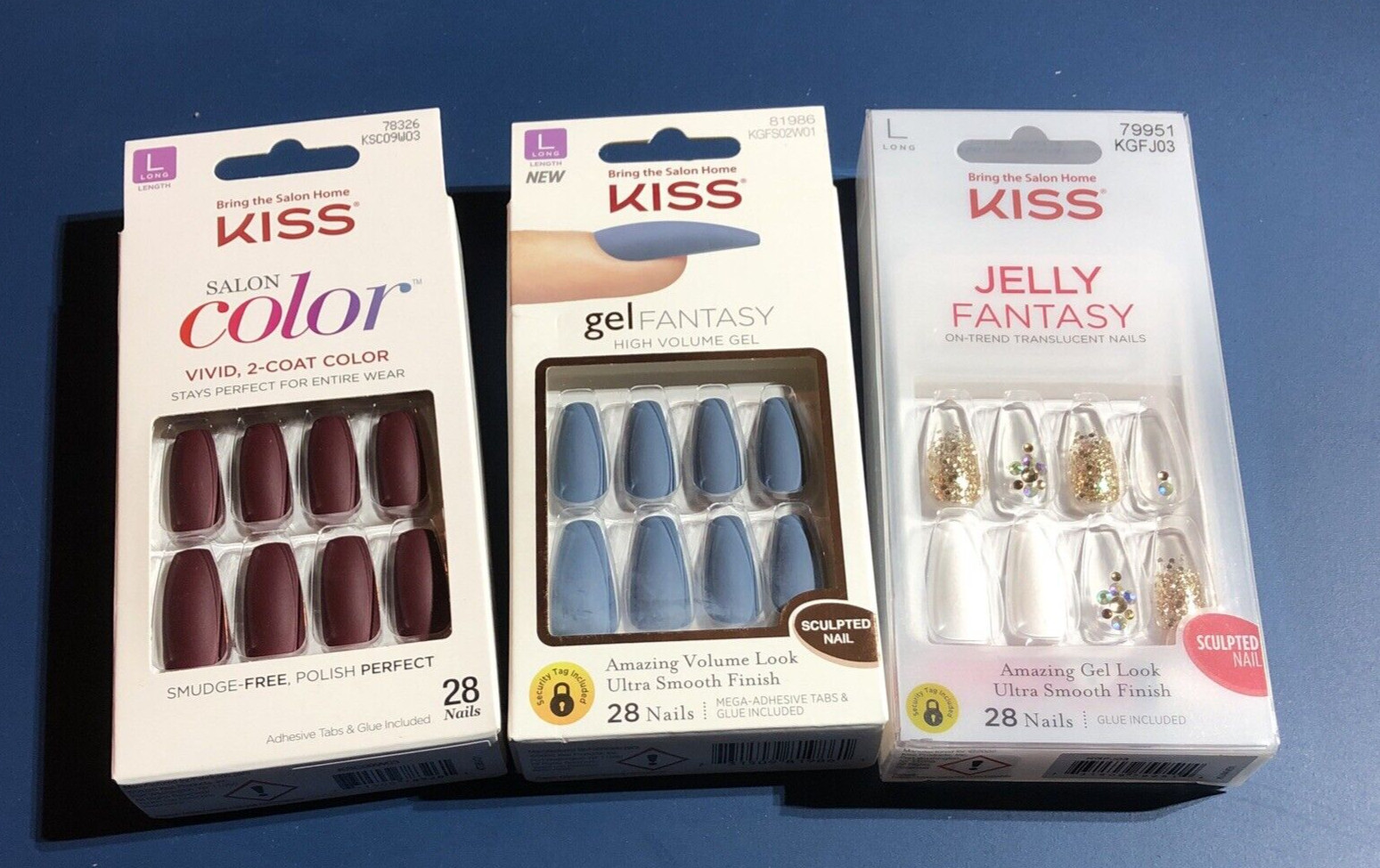 Long Kiss Nails #78326, #81986, #79951