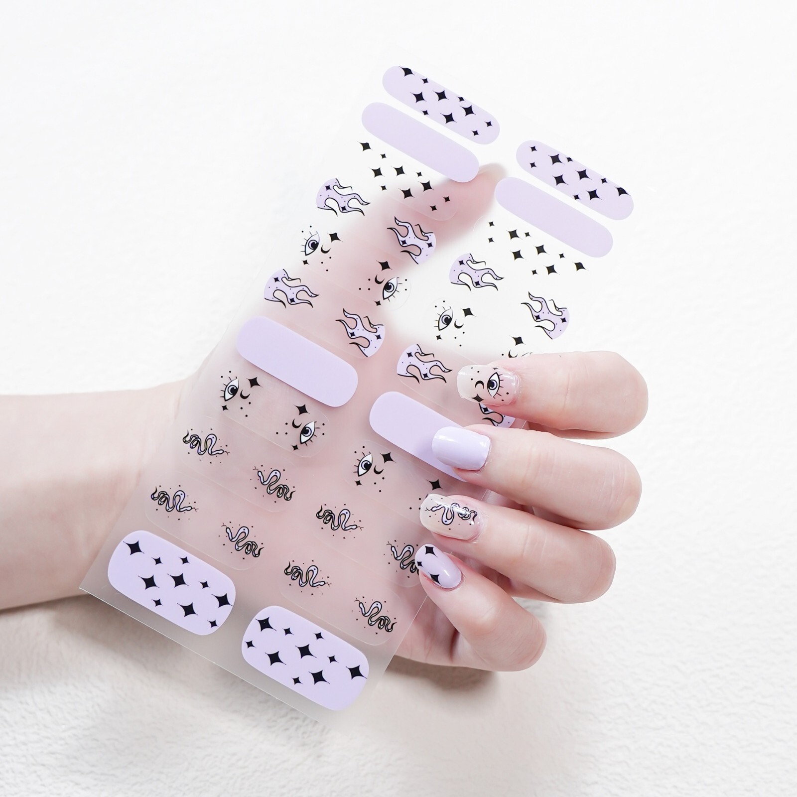 DIY Full Size Nail Stickers Nail Wraps Polish Manicure Waterproof Nail Art Film