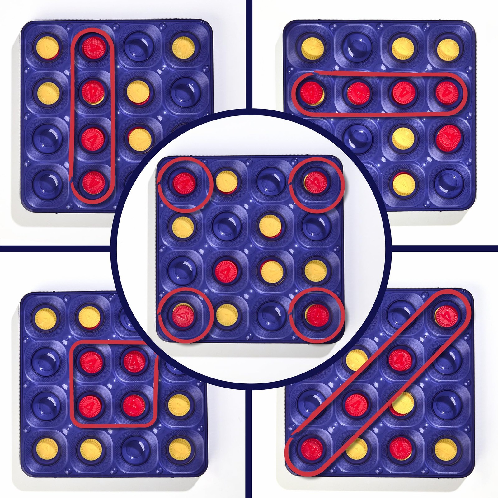 Connect 4 Frenzy Game | Bounce Discs 4 The Win | Family Party Not Applicable