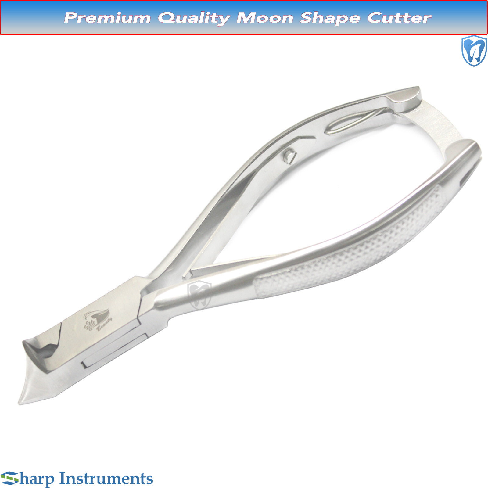 Professional Cutter Moon Shape ToeNail Extra Thick Nail Cutter Clipper Chiropody