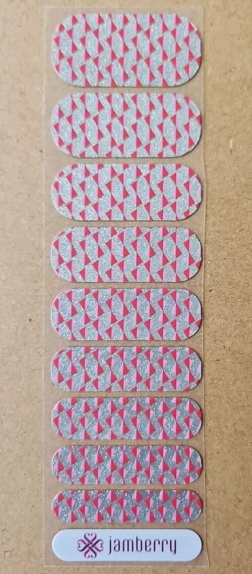 JAMBERRY PAPER PLANES HALF SHEET NAIL WRAP RETIRED GGG FEBRUARY 2017