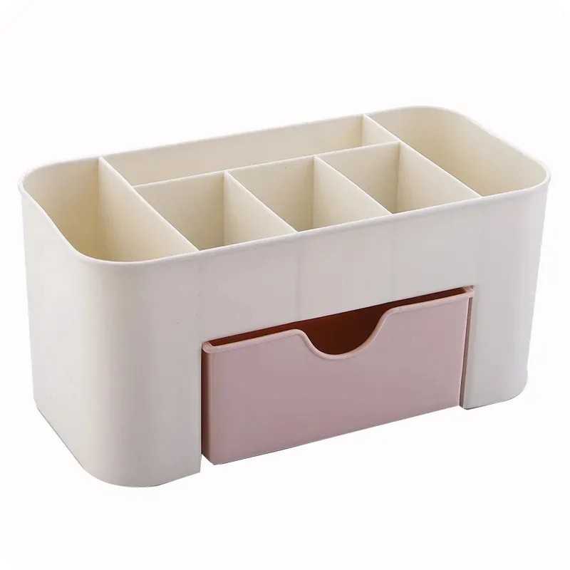 Storage Box – Nail Art Organizer for Cotton Pads – Multi-Compartment Design