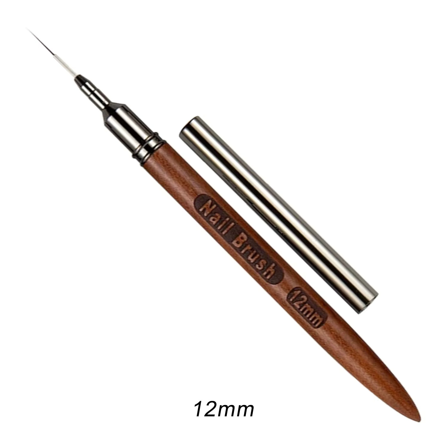 Wooden Nail Art Liner Brushes for Fine Detail Nail Design Painting