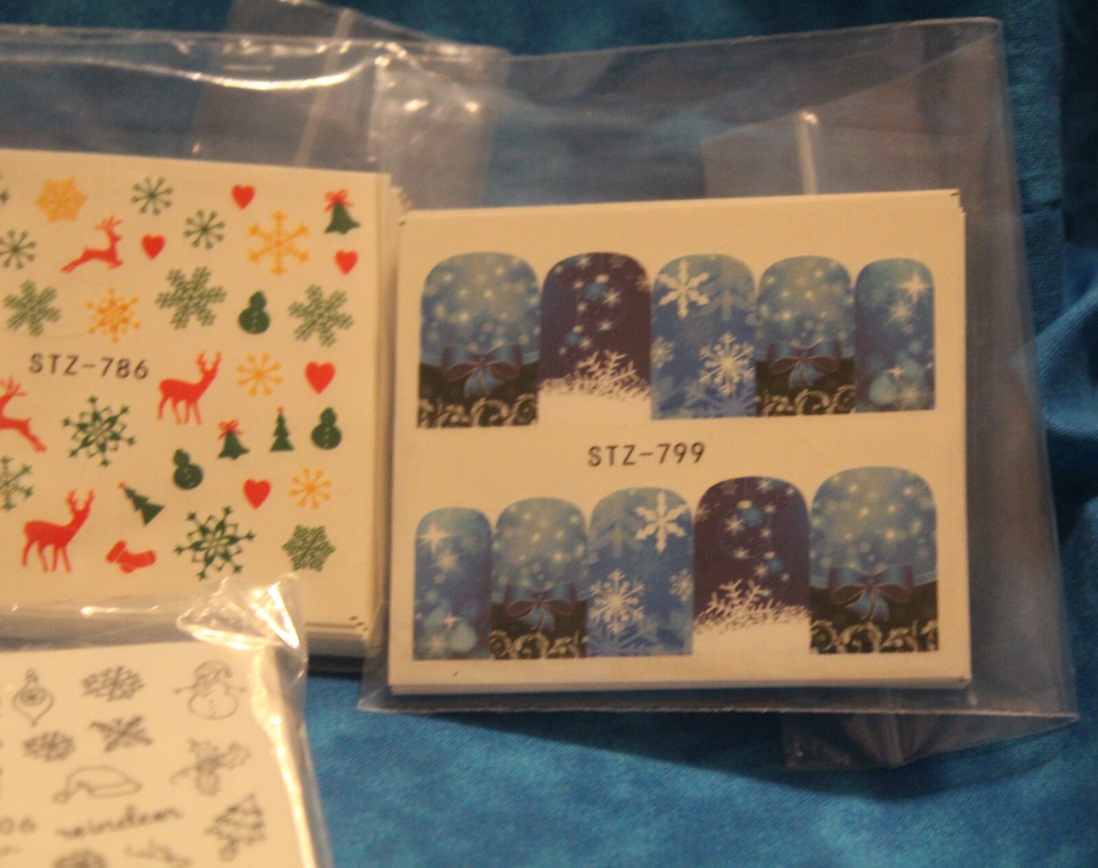 Huge Lot Of 247 Sheets Of Nail Art