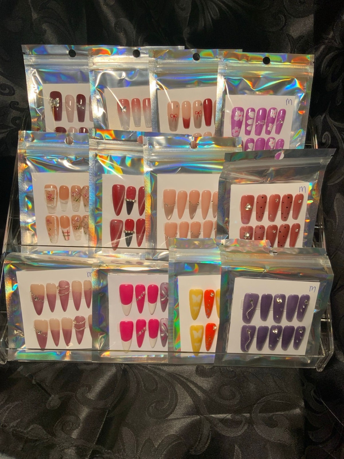 Resellers Designer Nail Bundle. Size Medium. 24 count(N4)