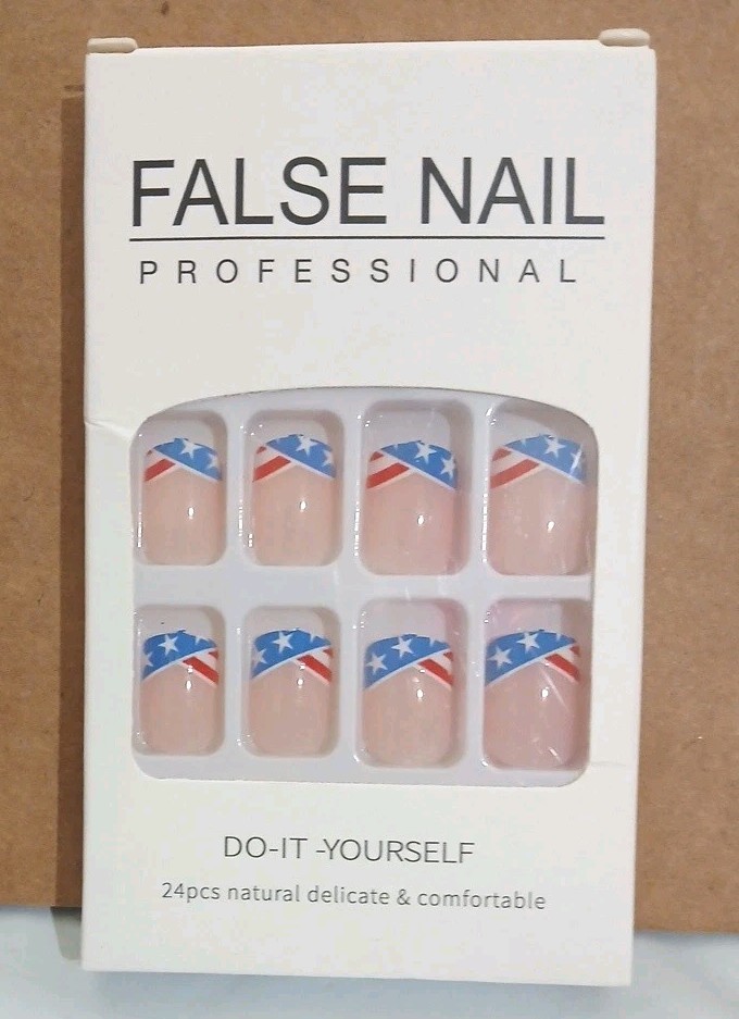 Lot Of 3 Packs – False Nails Beautiful Nail Do it Yourself 24 Each
