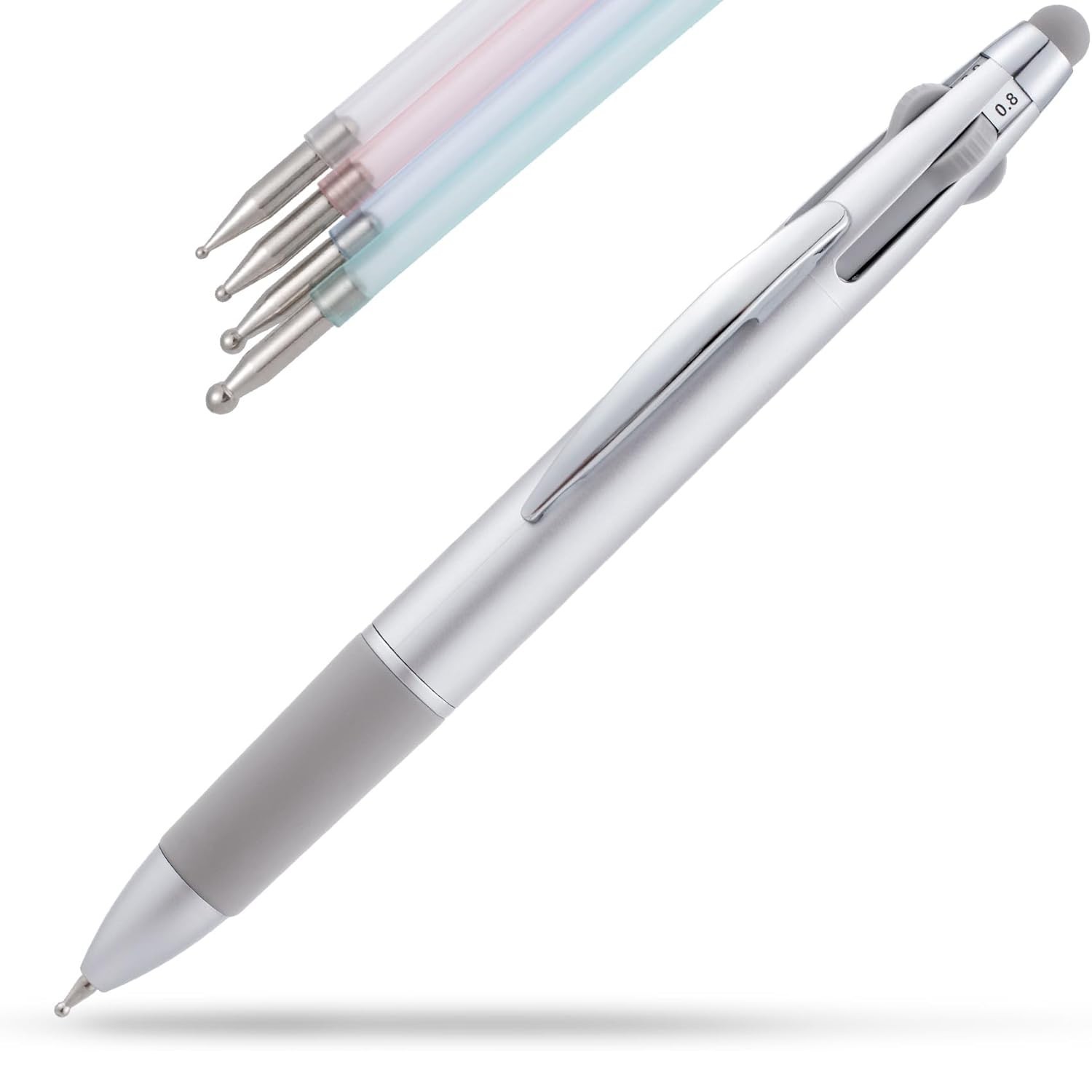 Nail Art Dotting Pen, 4 in 1 Ballpoint Pen Design Nail Dotting Tools