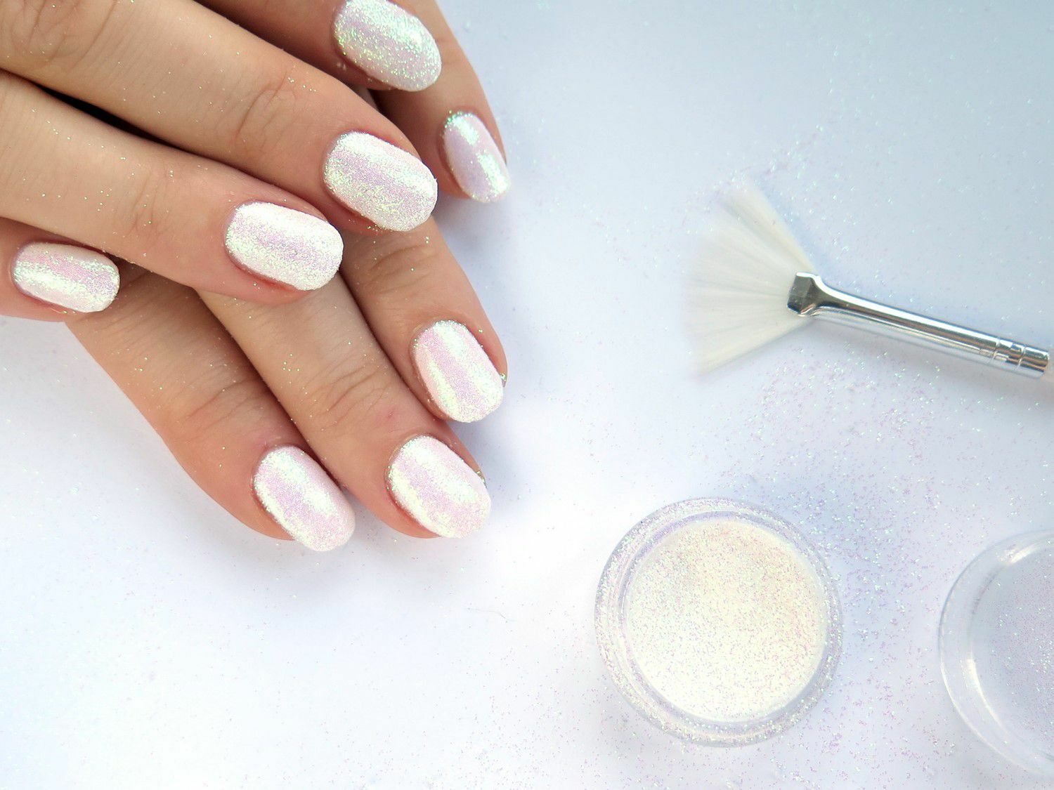 Nail Glitter Powder Mermaid Effect Colours Iridescent Craft Shimmer Unicorn