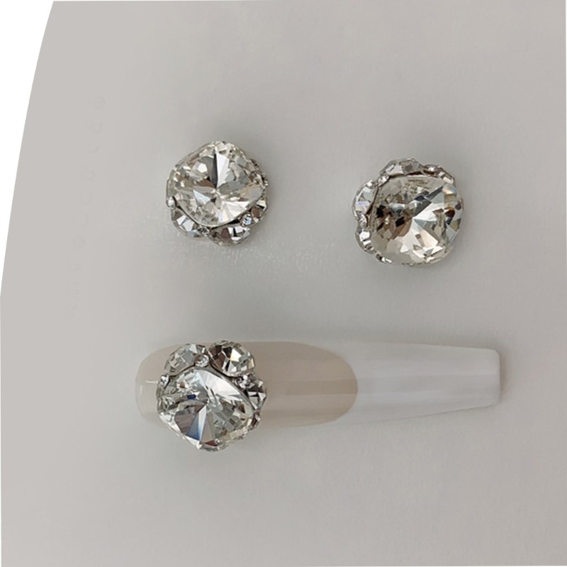 3PCS 3D Irregular Nail Charms DIY Nails Art Decoration Embellishments for Woman