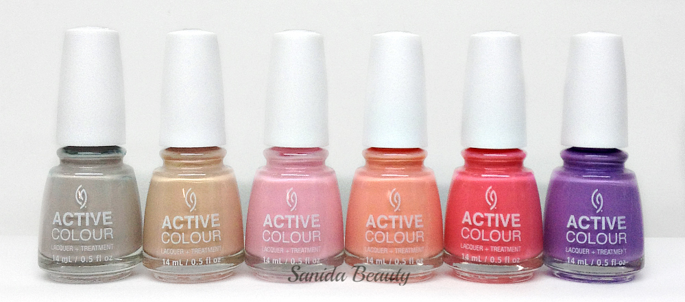 China Glaze Active Colour – LACQUER + TREATMENT 0.5oz – Choose Color