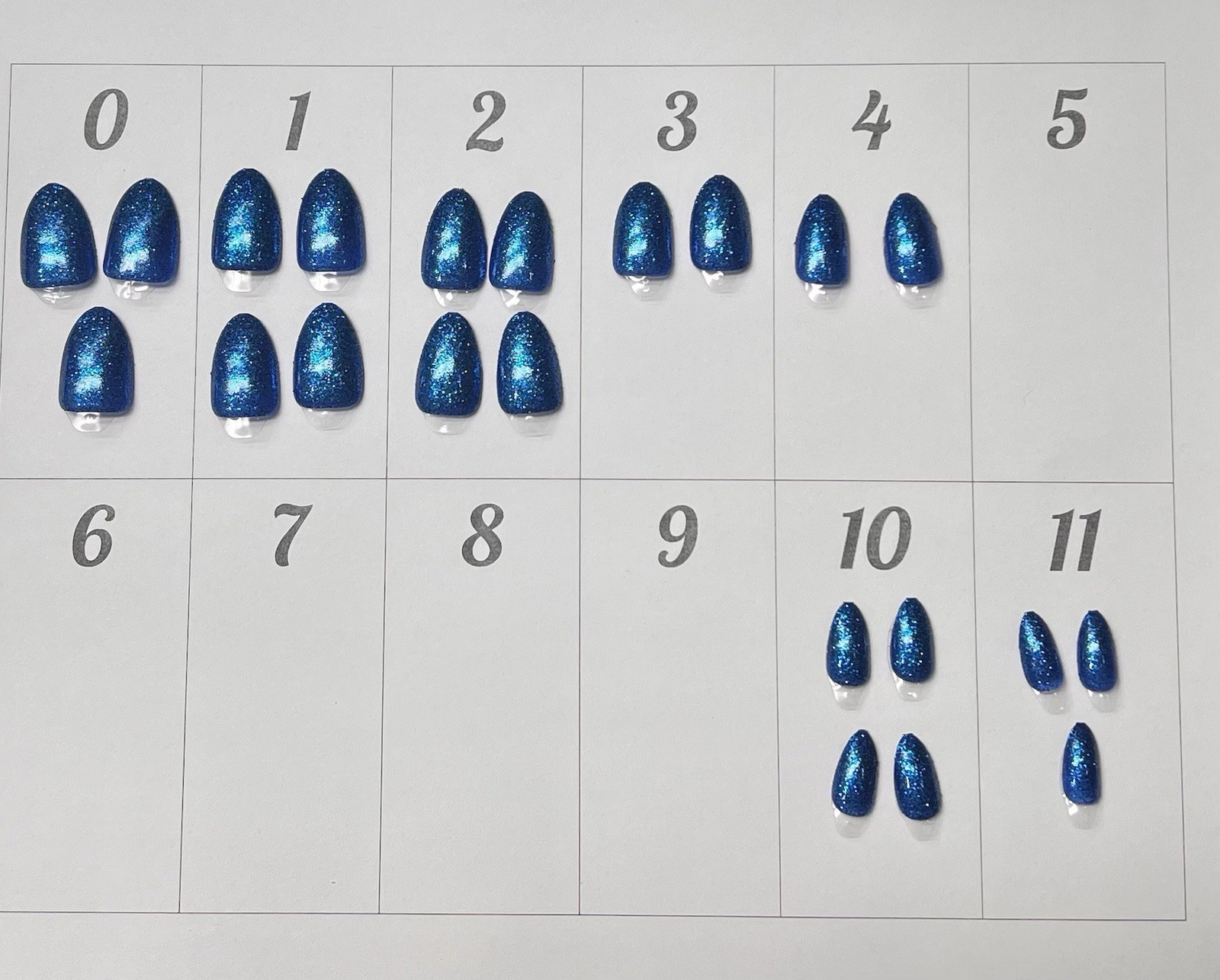 4 Sets Kleo Kolor Press On Gel Nails~Vert Jolie~Super Nova~Snowball Fight