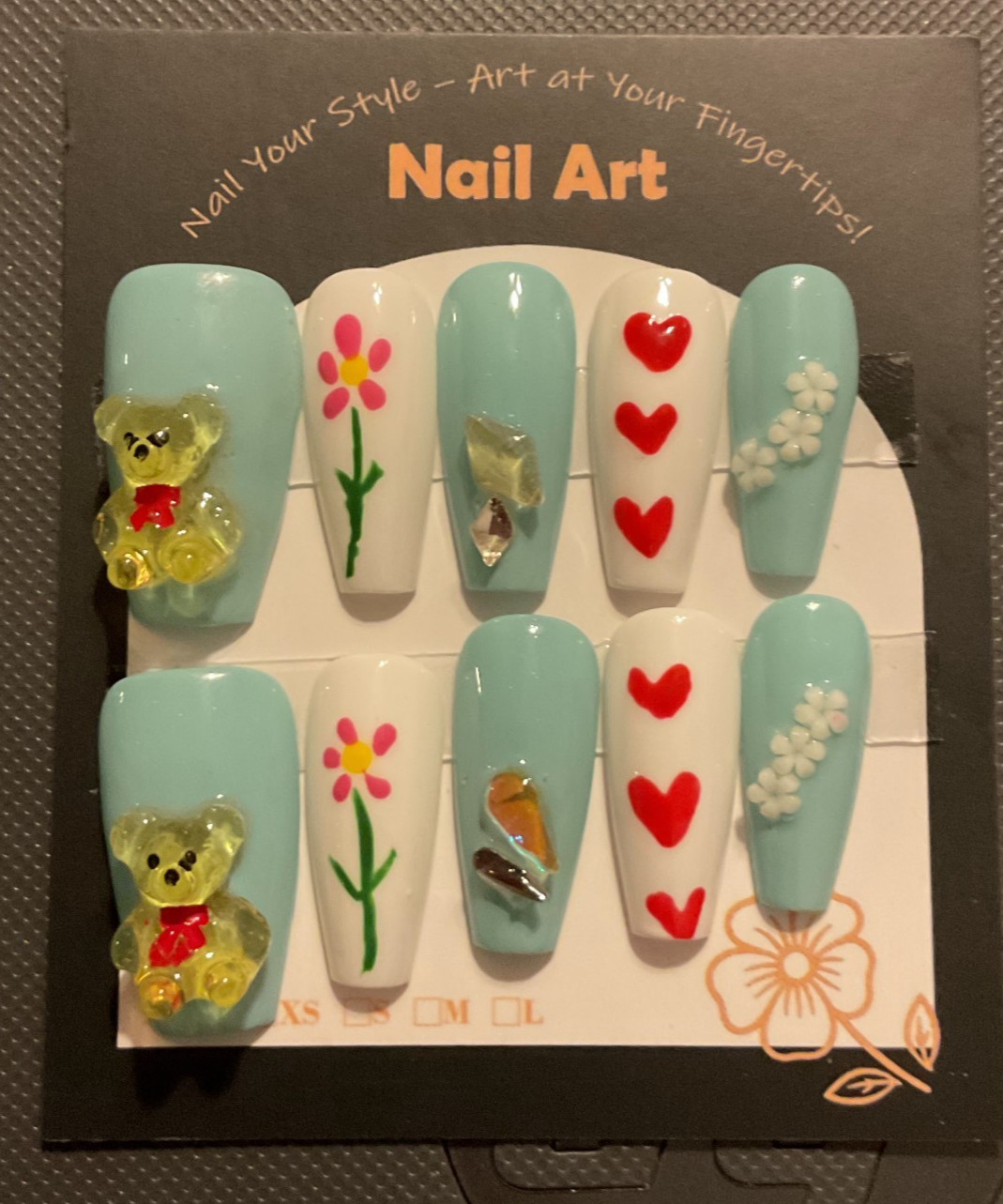 Pre-Made Nails Large Only