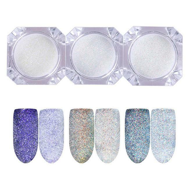 Magic Shell Nail Mermaid Glitter Powder Shining Ultra Thin Manicure Decoration