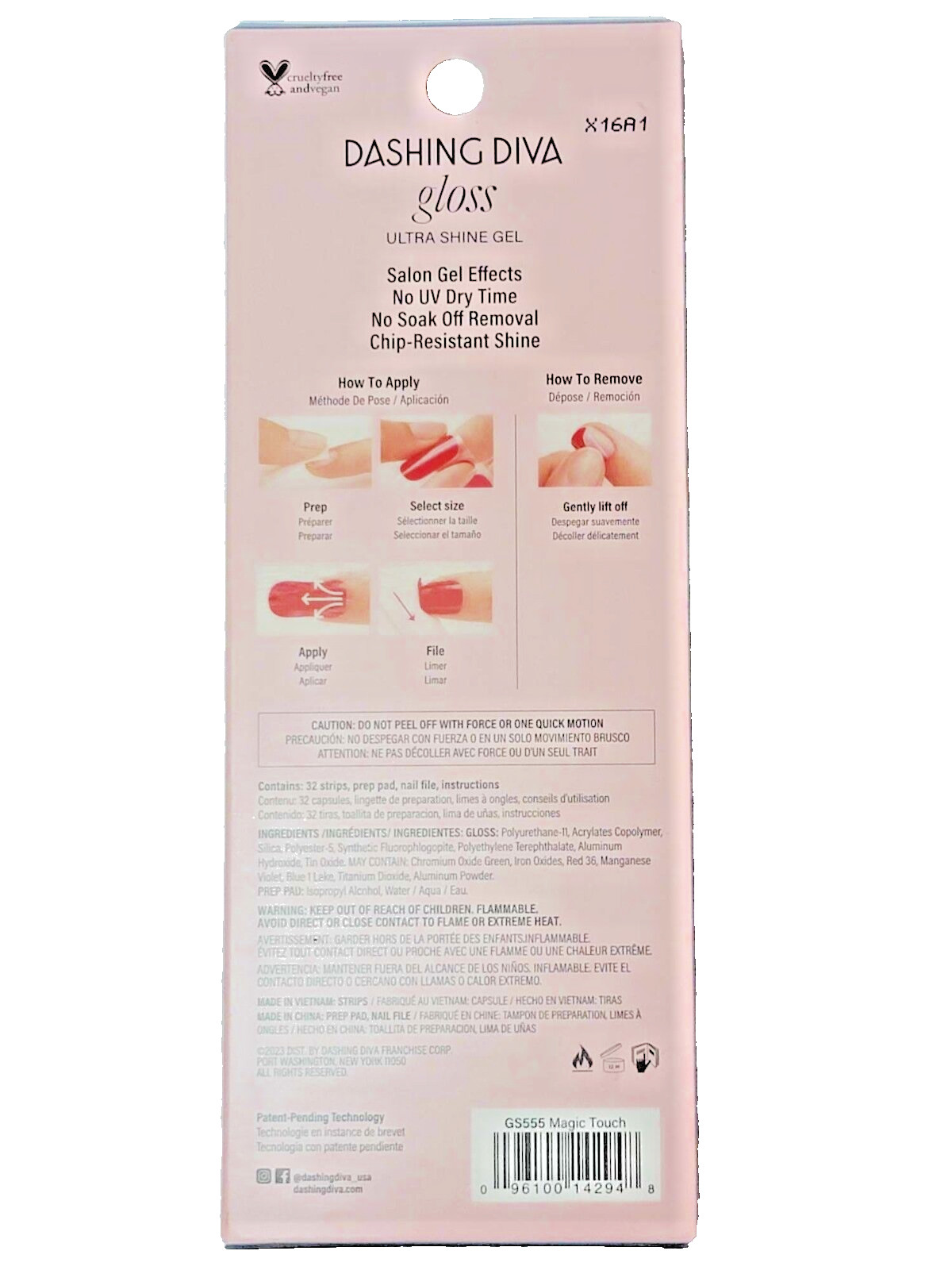 Dashing Diva Gloss Ultra Shine Salon Gel Effect Nails