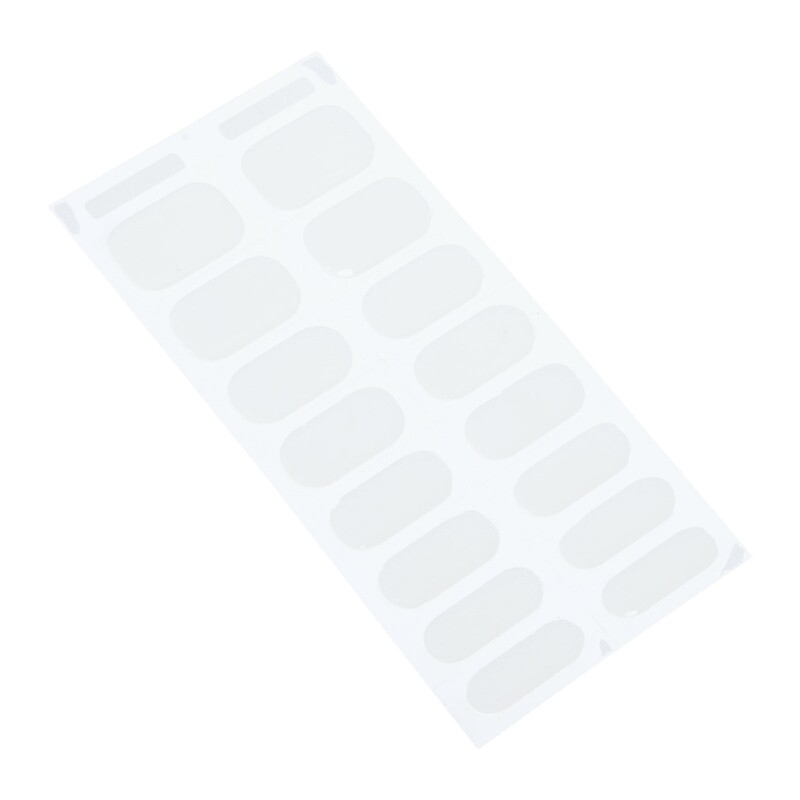 Semi Cures Gels Nail Strips Full Sticker Polishing Nail Wraps for Women
