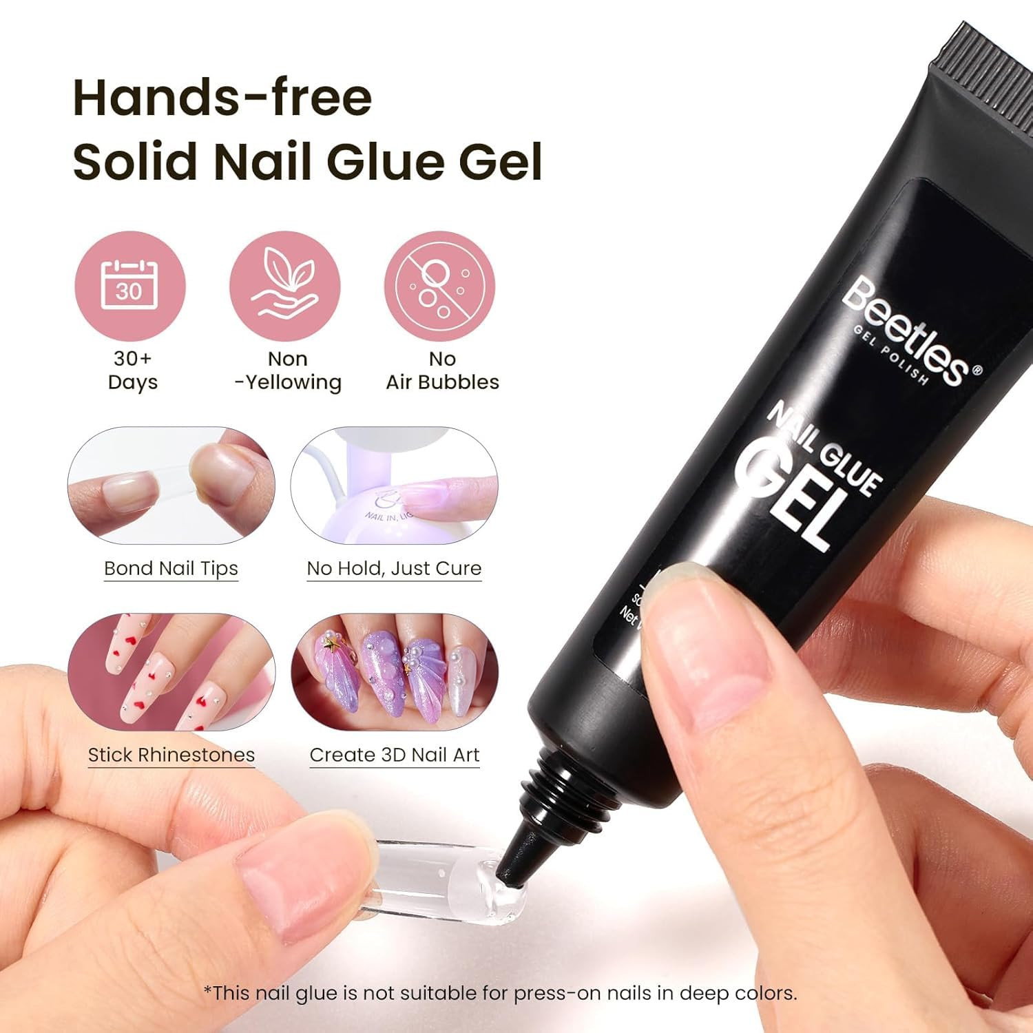 Gel Nail Kit Medium Almond with Dehydrator and Primer, 576Pcs Half Matte Etch-X
