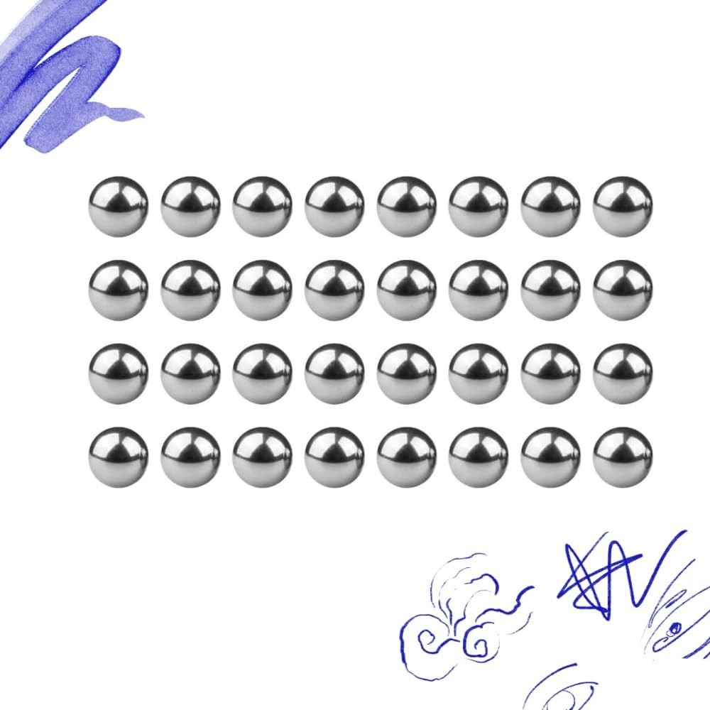Multi-Functional Stainless Steel Mixing Balls – 5 mm Pack of 250 for Paint